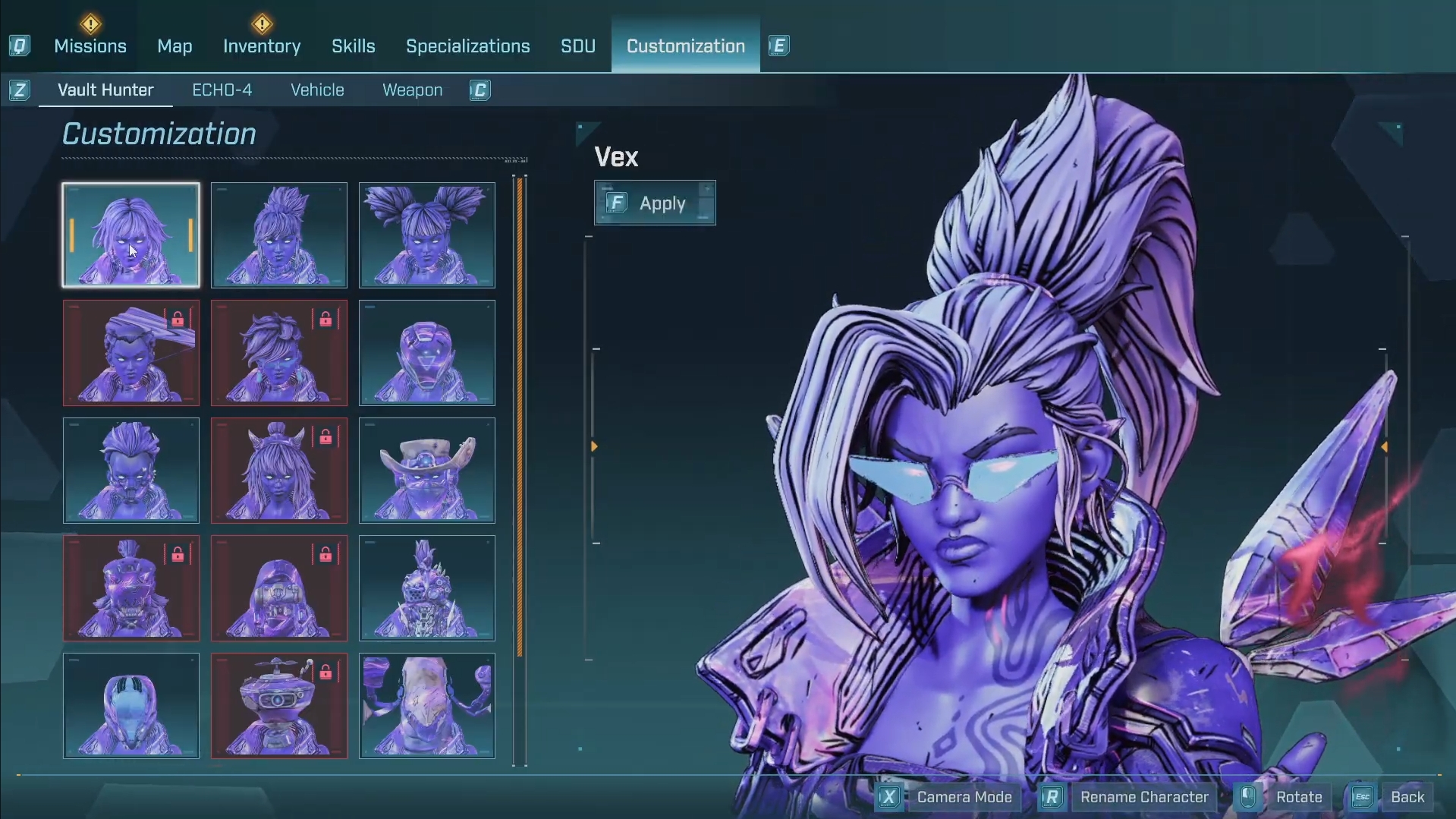 Beyond the Veil Skin in Borderlands 4 (Image via 2K)