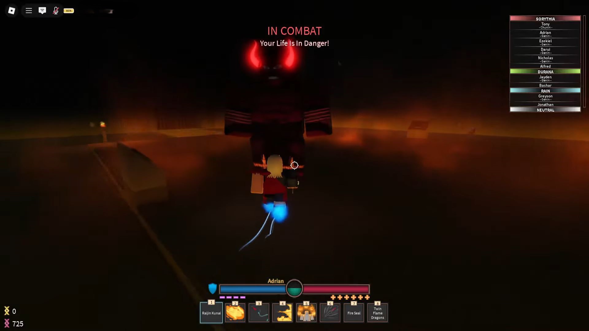 Boss Fight (Image via Roblox Corporation)