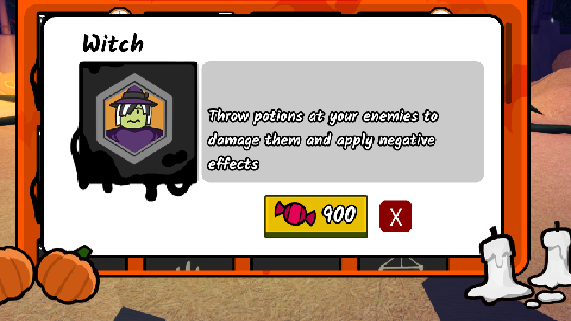 Buy from the Halloween Shop (Image via Roblox Corporation)