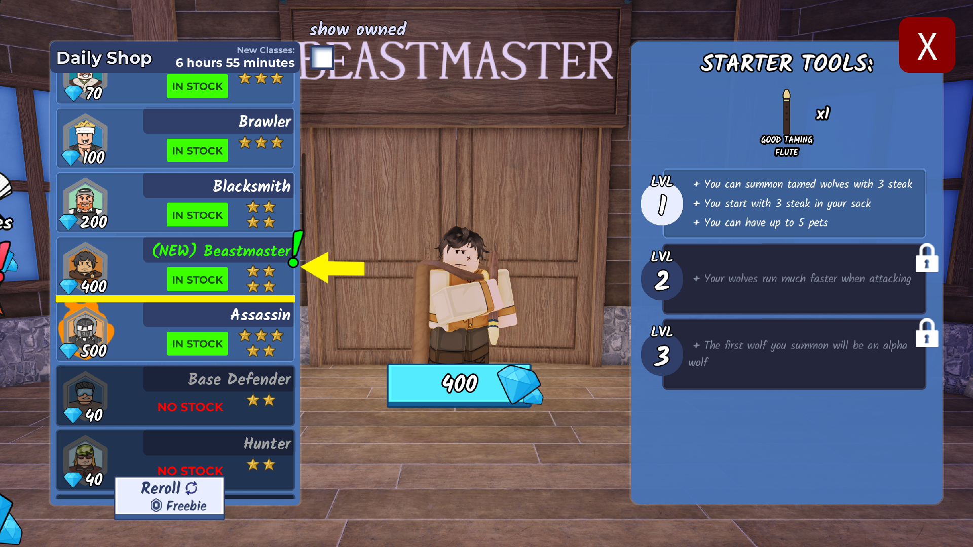 Buy it for 400 Diamonds (Image via Roblox Corporation)