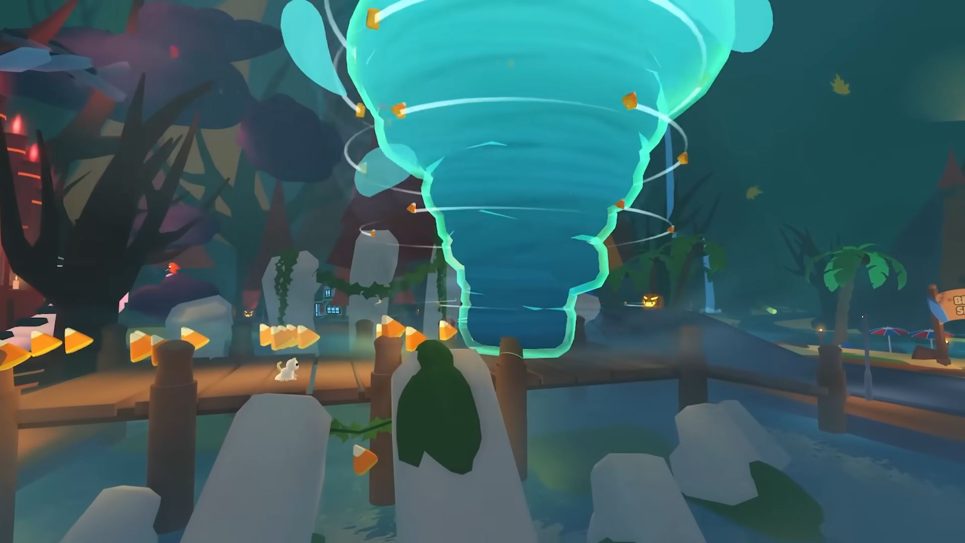 Candy Tornado Event (Image via Roblox Corporation)
