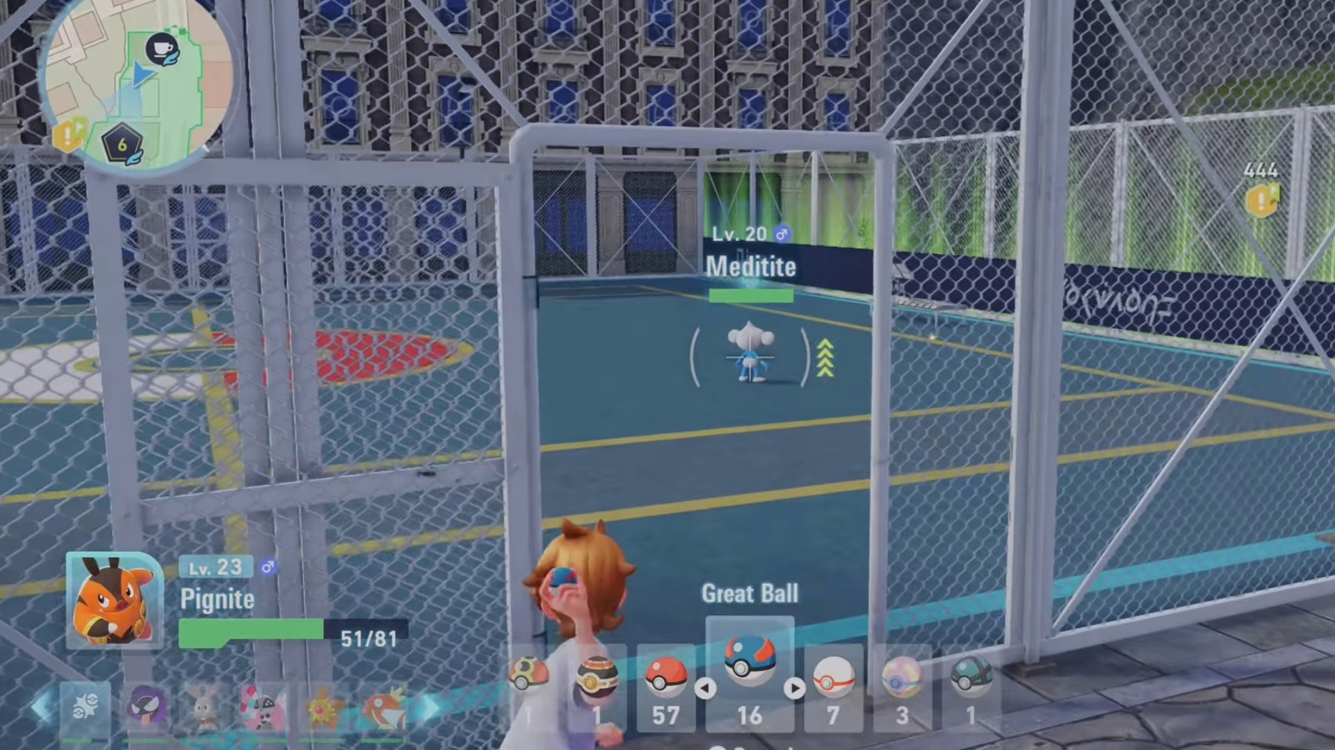 Capturing a Meditite