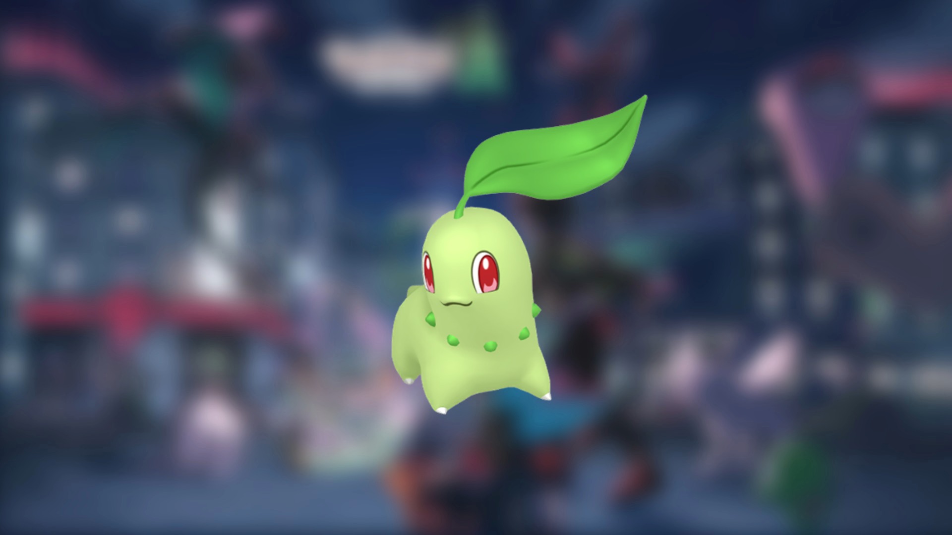 Chikorita as a Starter in Pokemon Choice Legends Z-A.