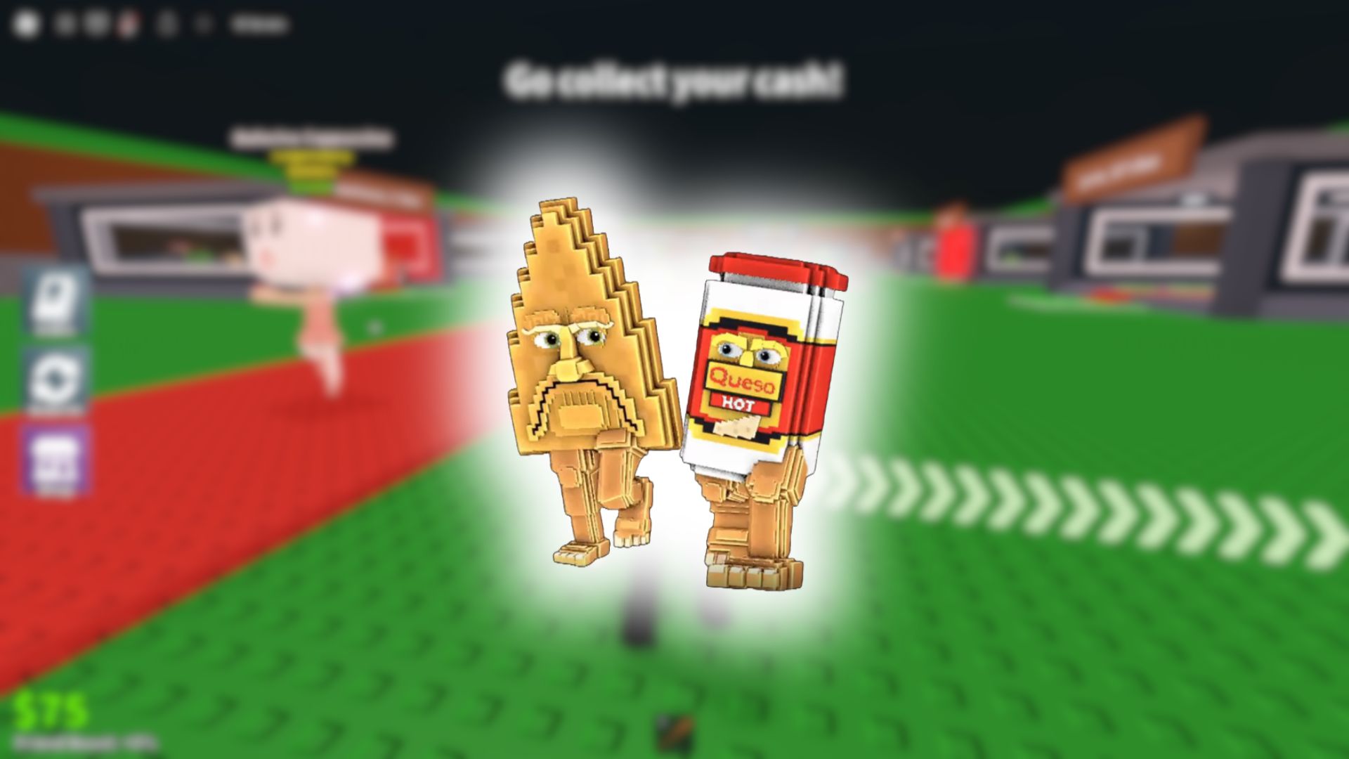Chipso and Queso in Steal a Brainrot (Image via Roblox Corporation)