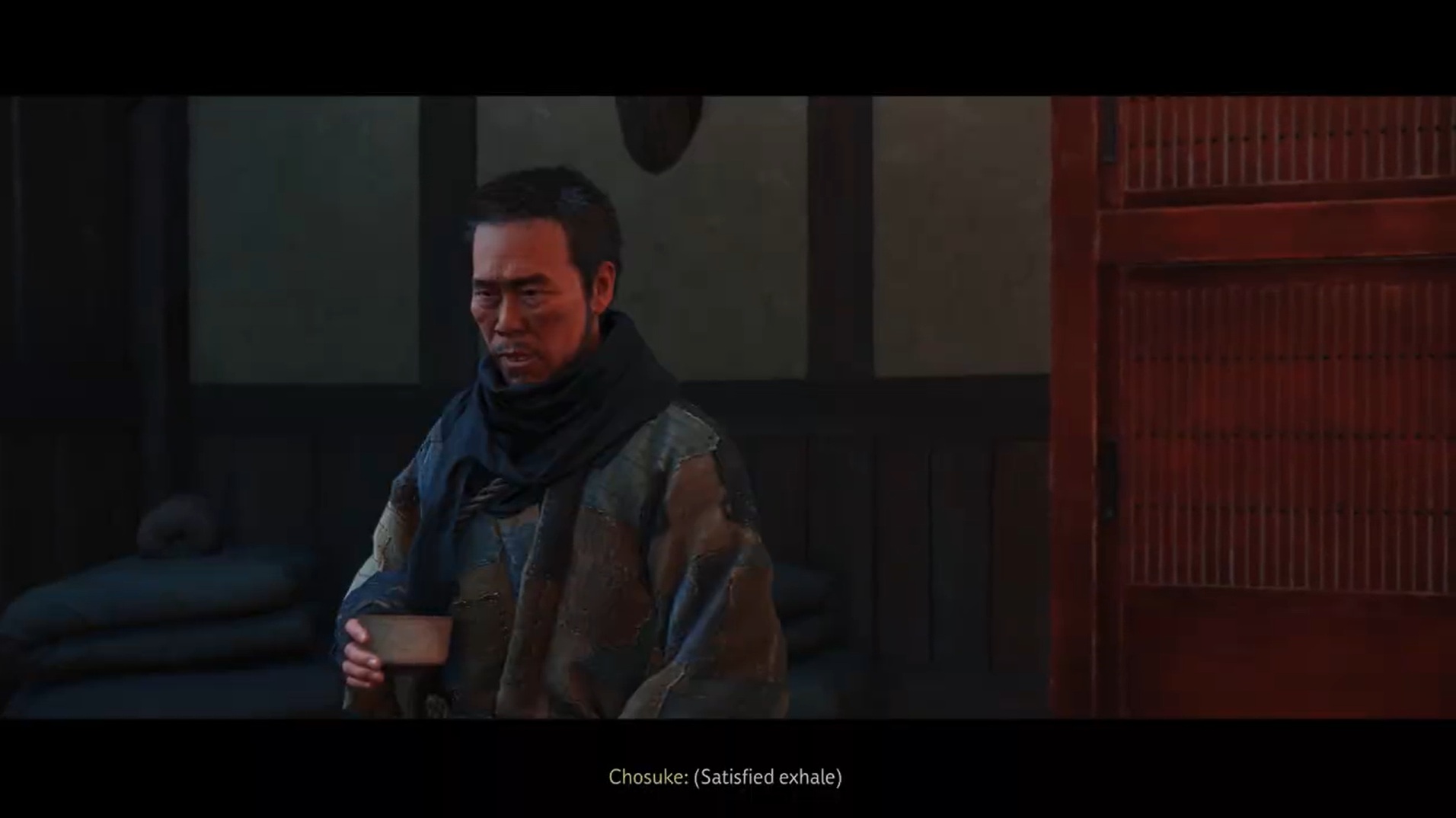 Chosuke, the samurai's inside man (Image via Deltia's Gaming and Sucker Punch)