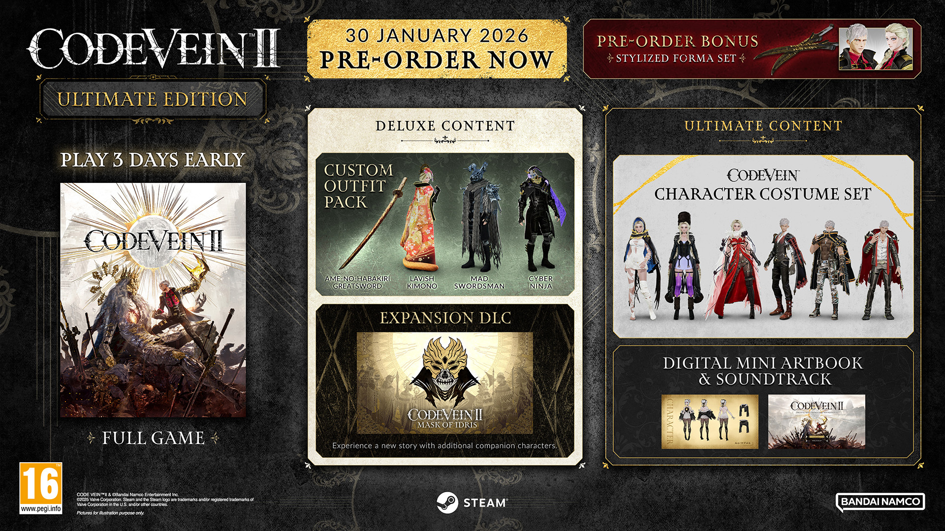 Code Vein 2 (Image via Bandai Namco Entertainment)