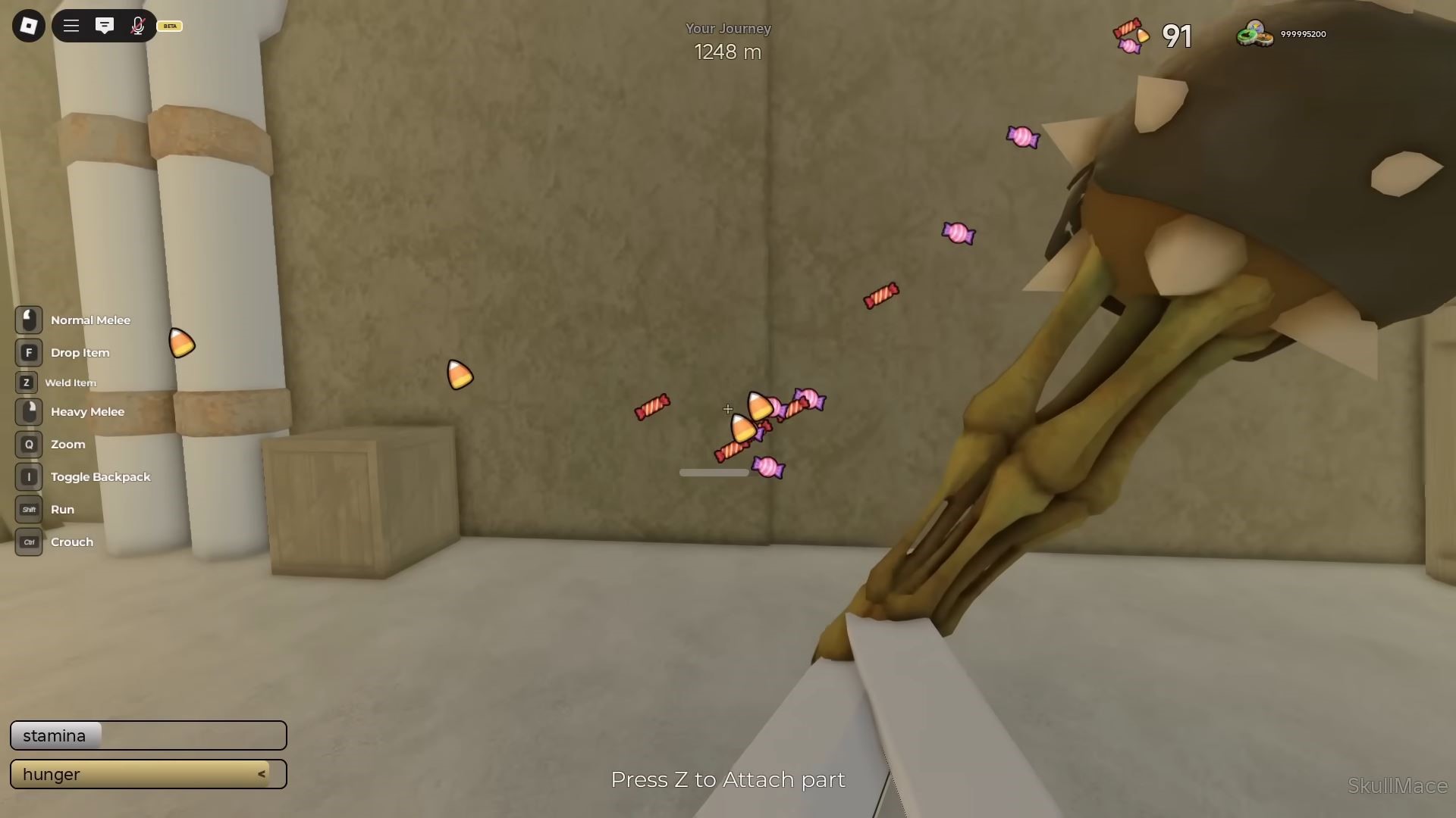 Collect Candies (Image via Roblox Corporation)