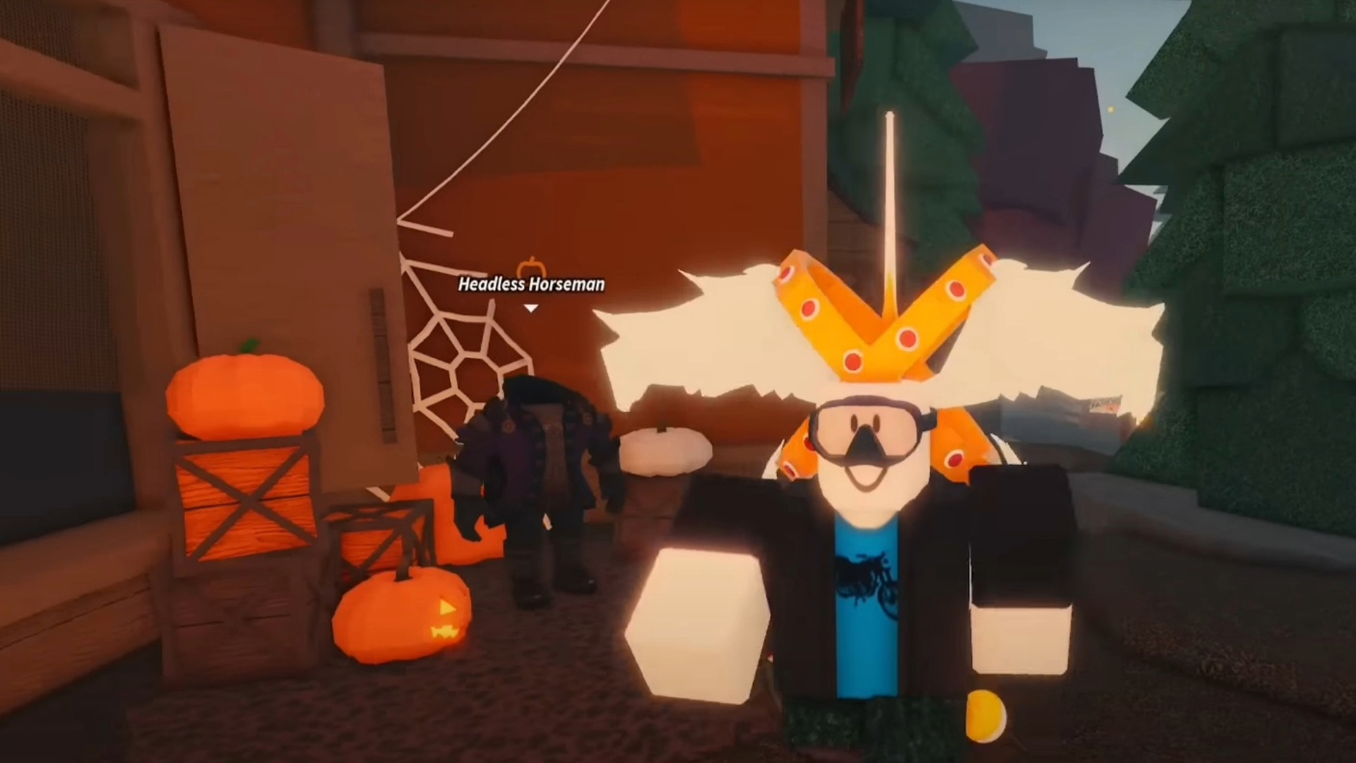 Complete the Headless Horseman NPC questline to get the rod