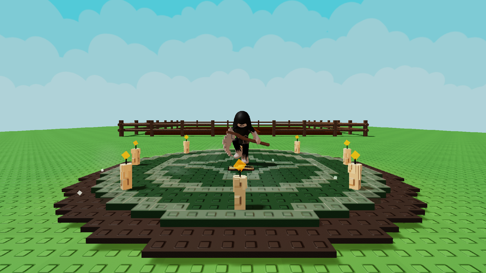 Complete the Reaper's Ritual to get the Severed Spine (Image via Roblox Corporation)