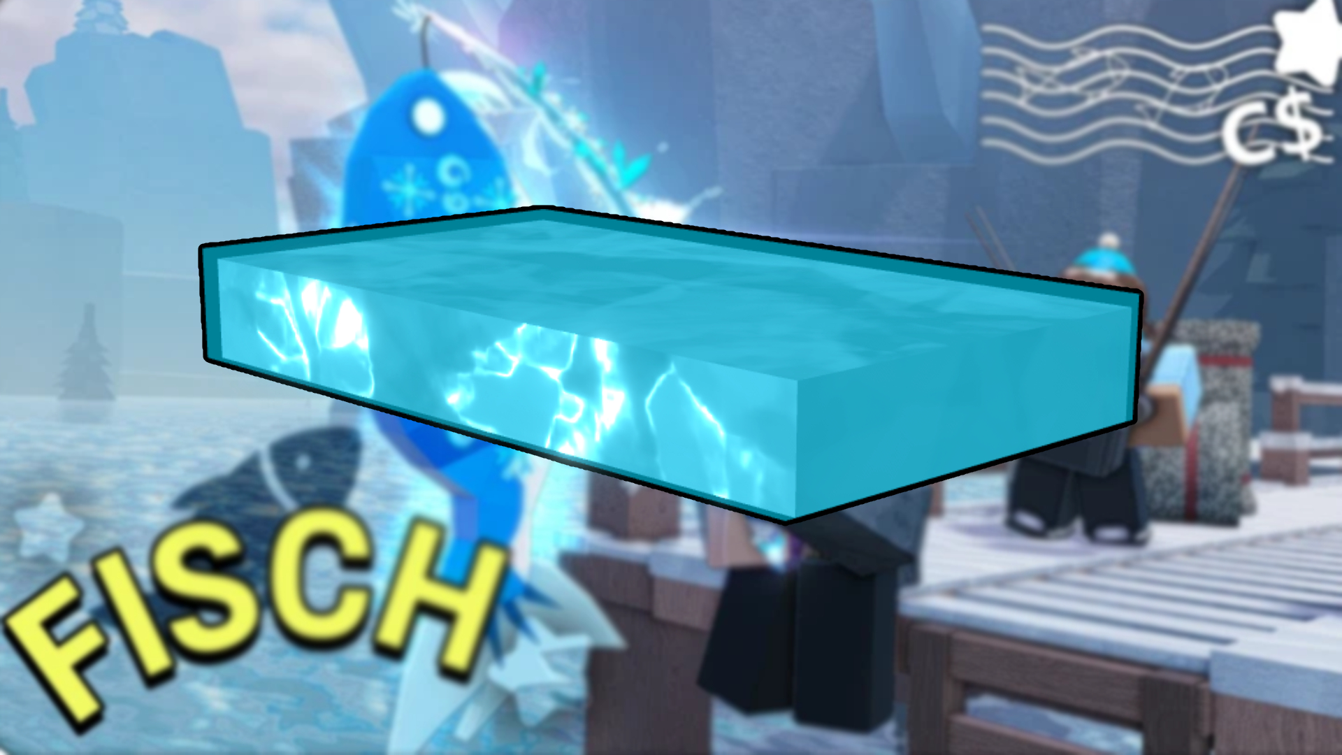 Cryoskin in Fisch (Image via Roblox Corporation)