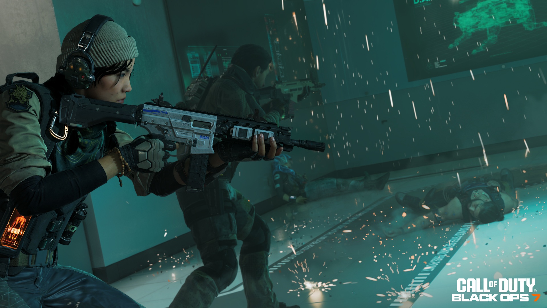 Two Operators using Custom Loadouts in Black Ops 7 Beta