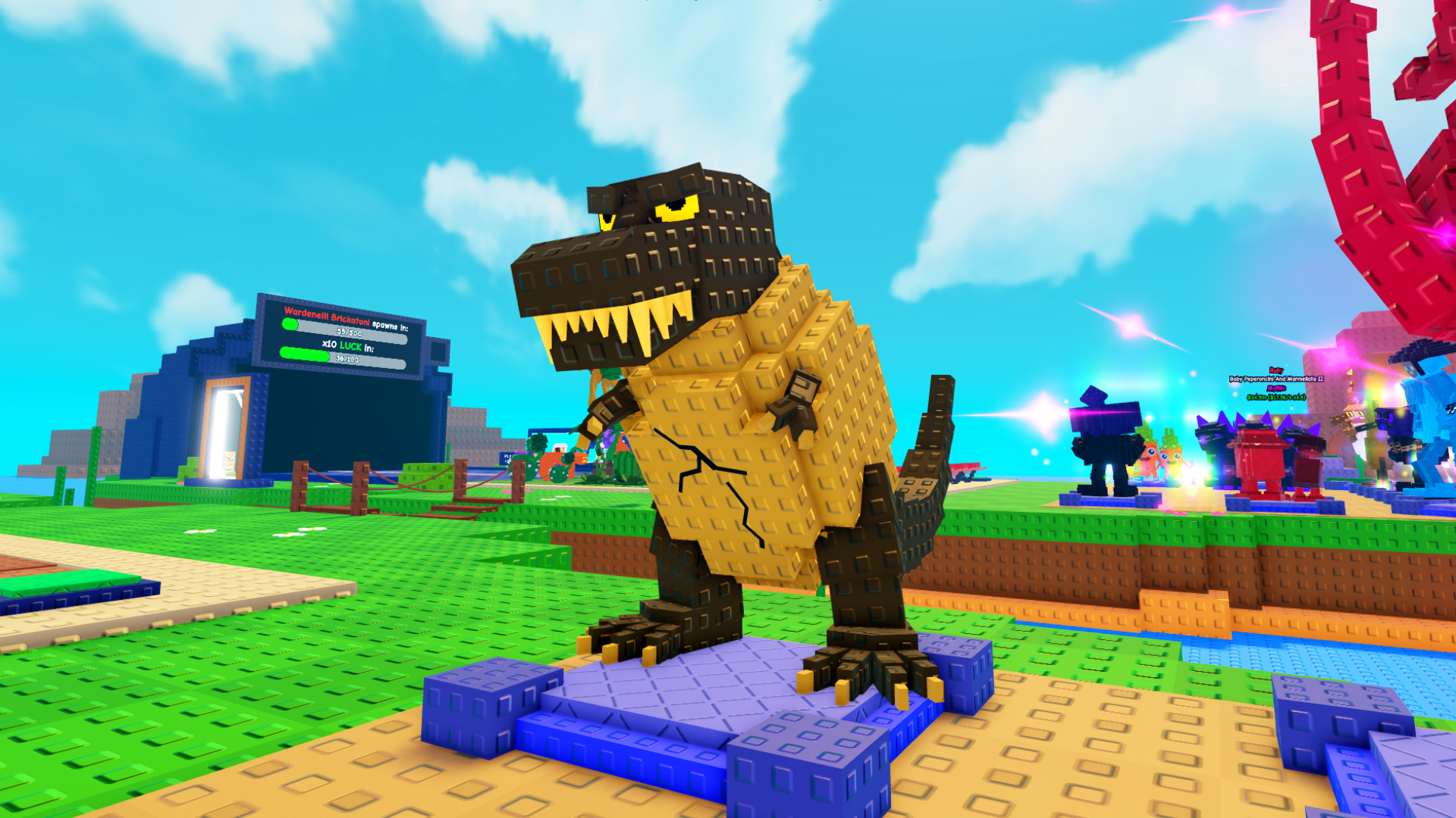Desert Biome Secret Units in Plants Vs Brainrots (Image via Roblox Corporation)