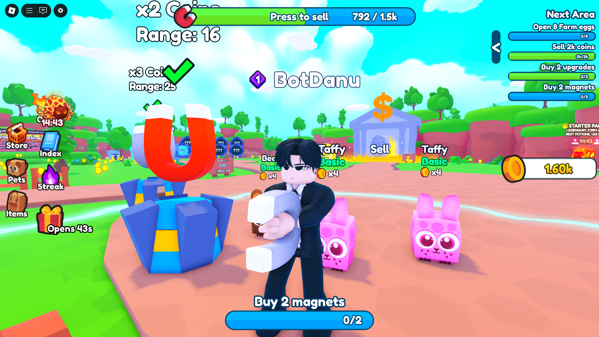 Magnet Legends (Image via Roblox Corporation)