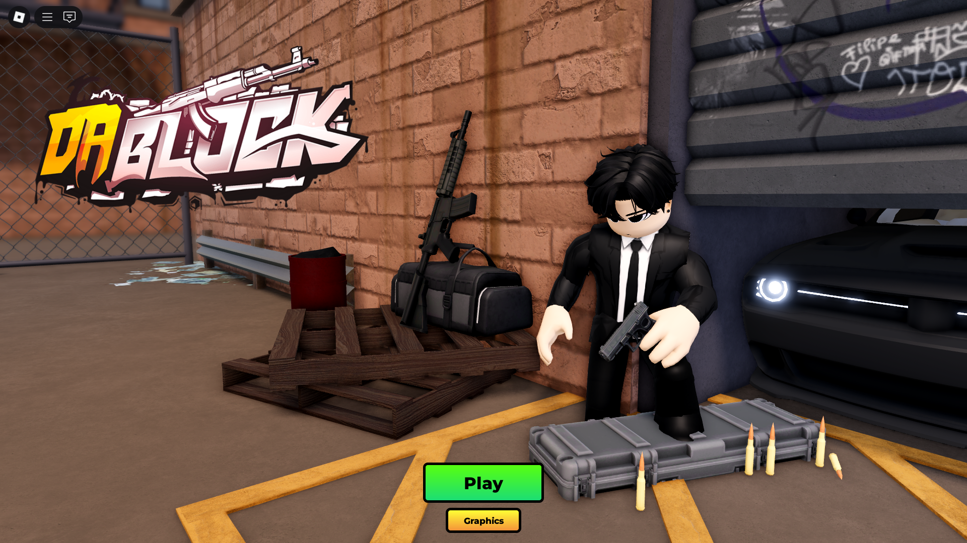 Da Block (Image via Roblox Corporation)