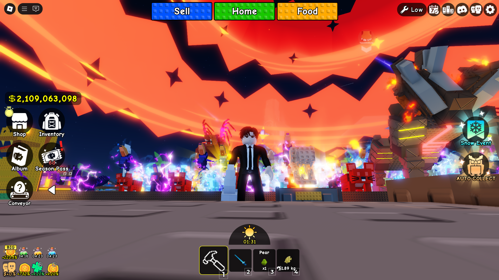 Meteor Heaven (Image via Roblox Corporation)
