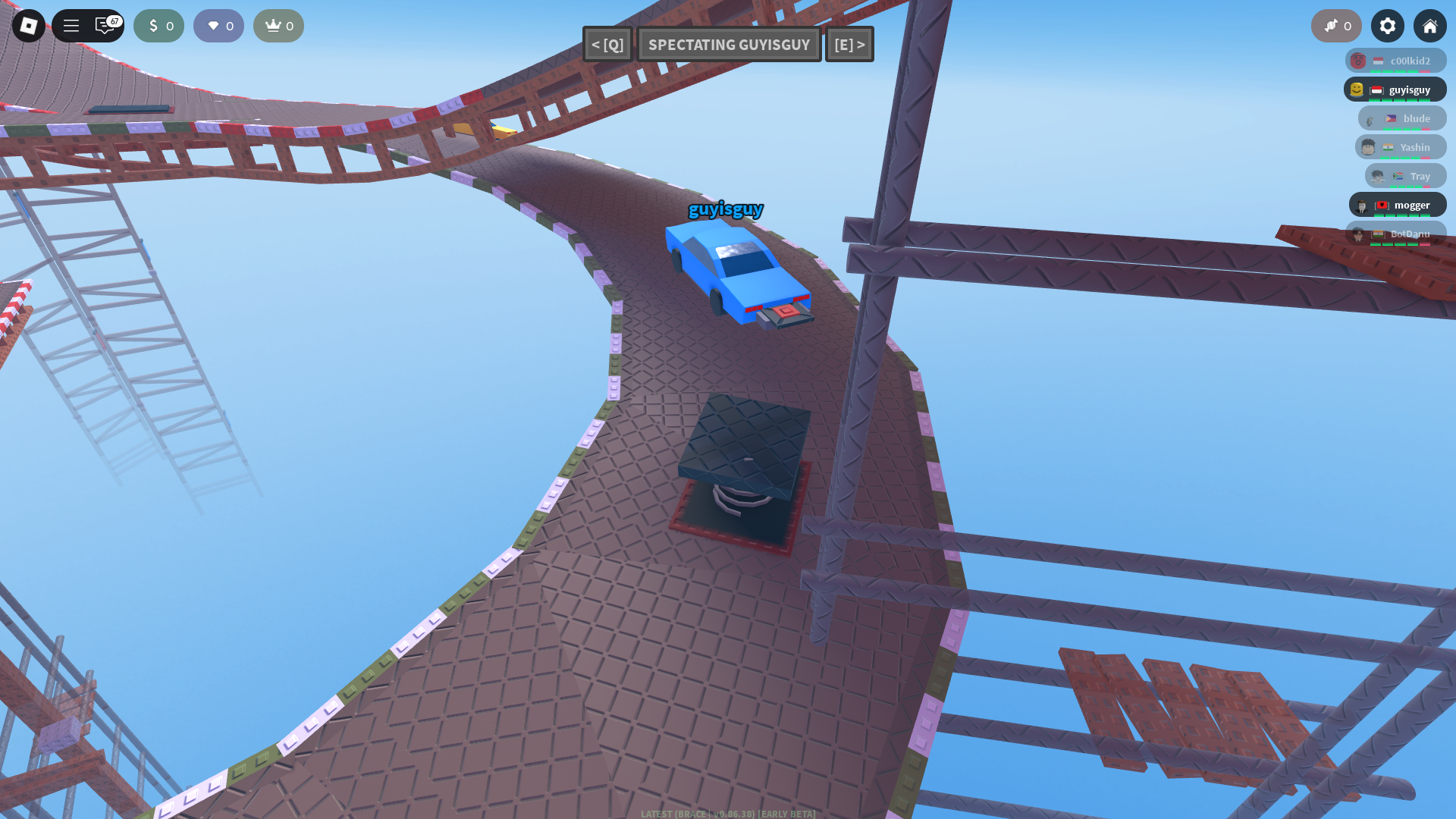 Brace (Image via Roblox Corporation)