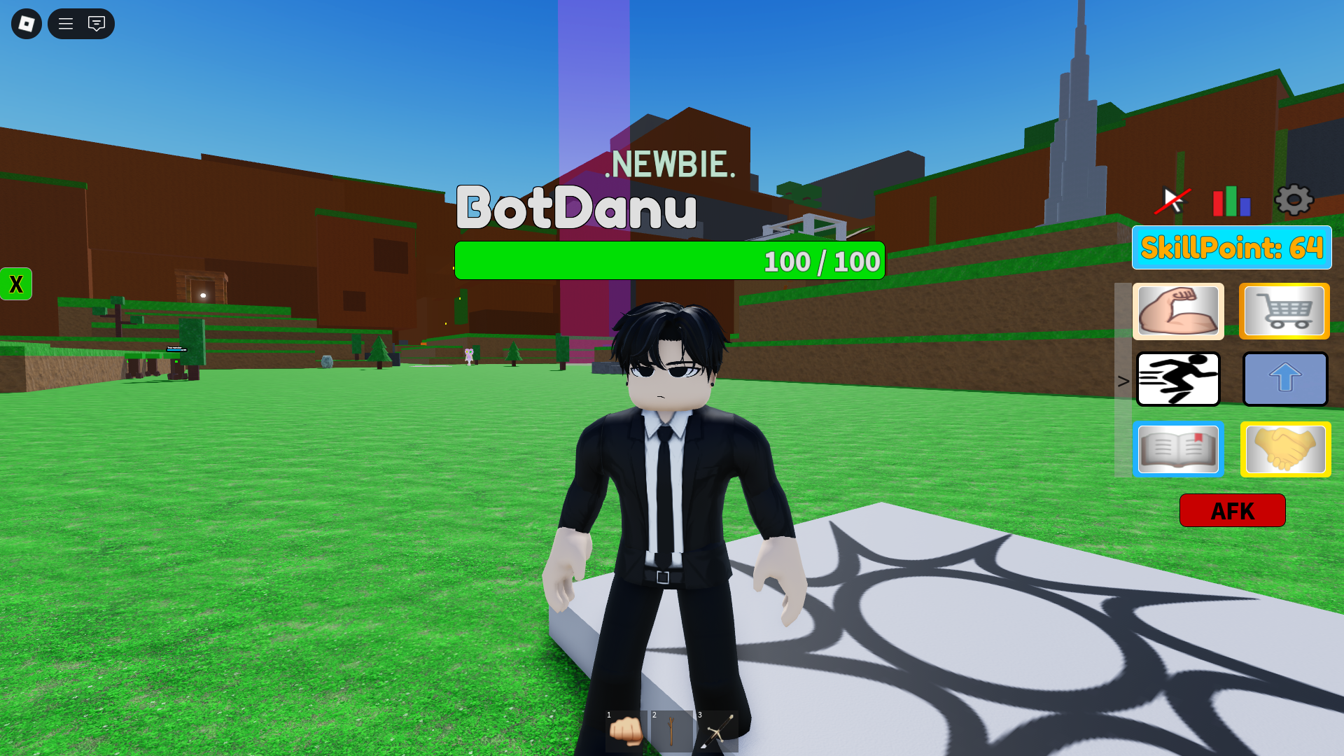 Every Second Add 1 Skill Point (Image via Roblox Corporation)