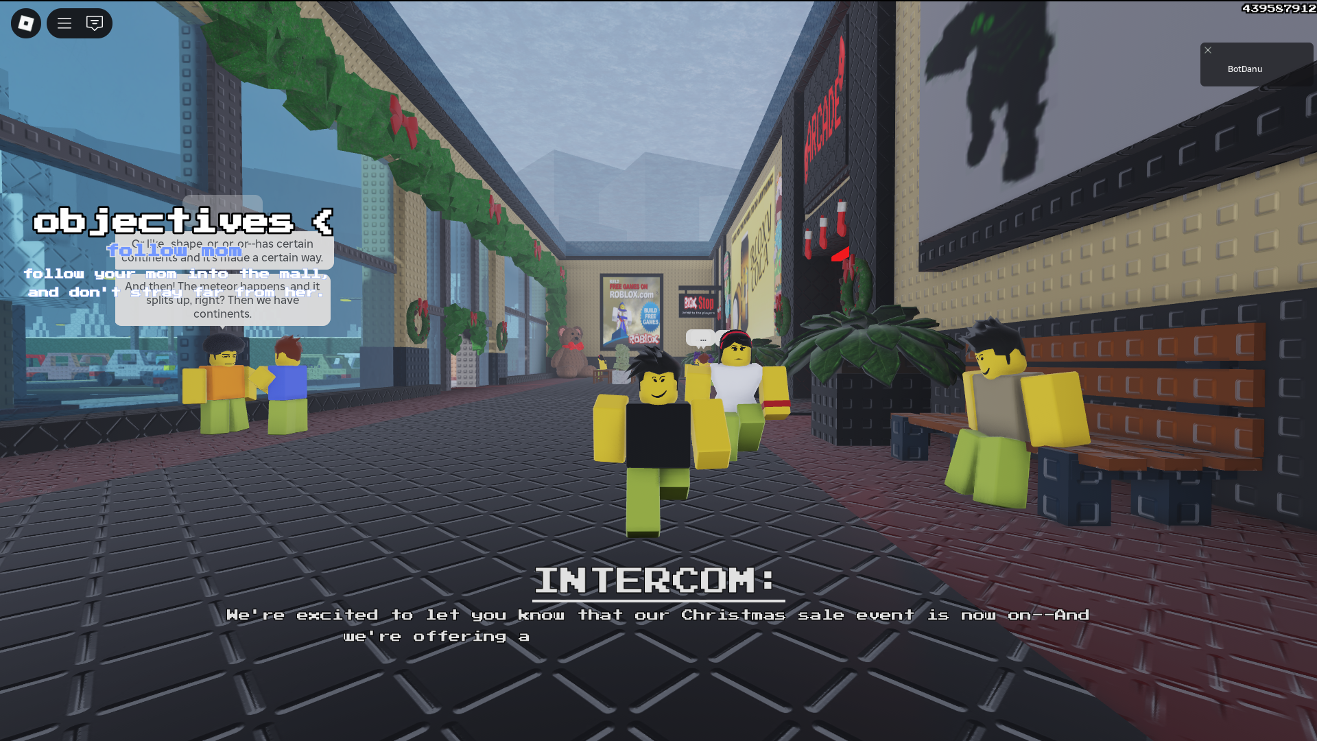 The Mall Game (Image via Roblox Corporation)