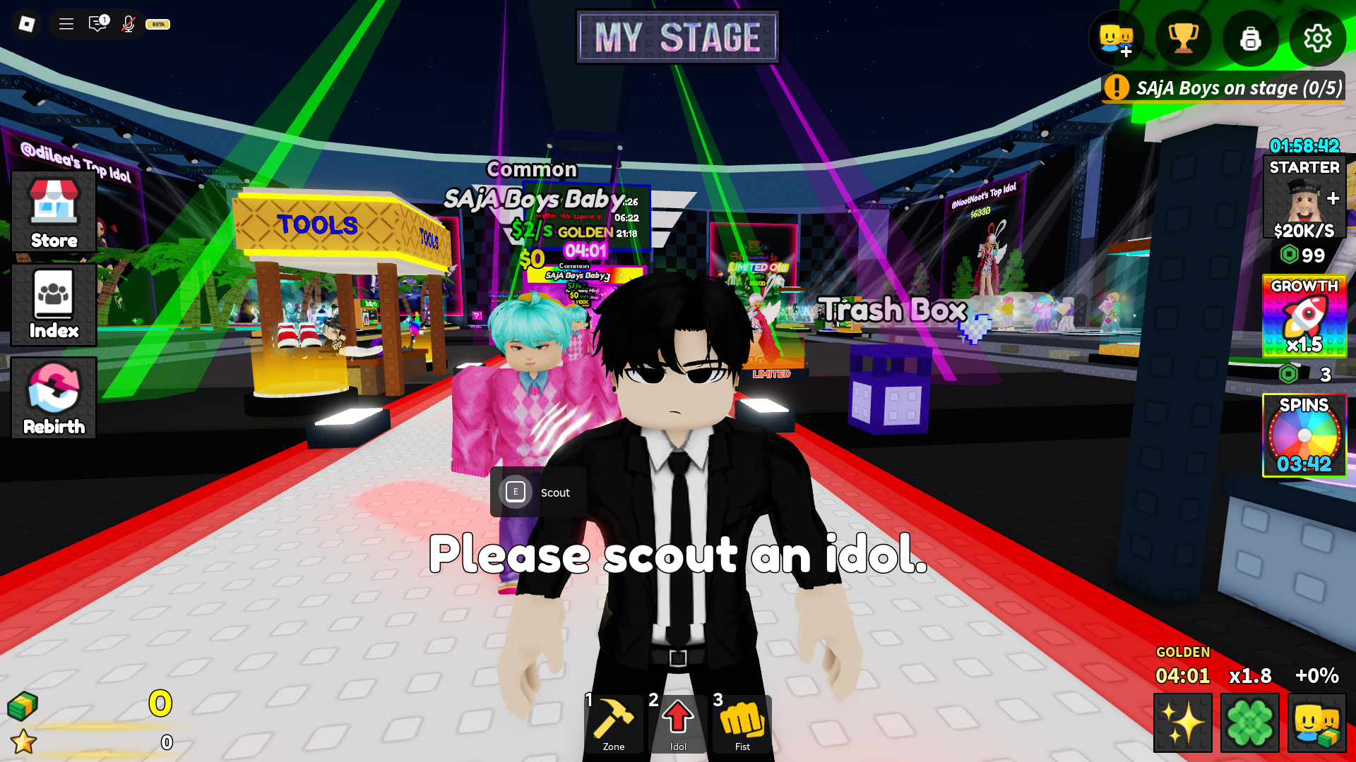 KPOP Your Idols (Image via Roblox Corporation)