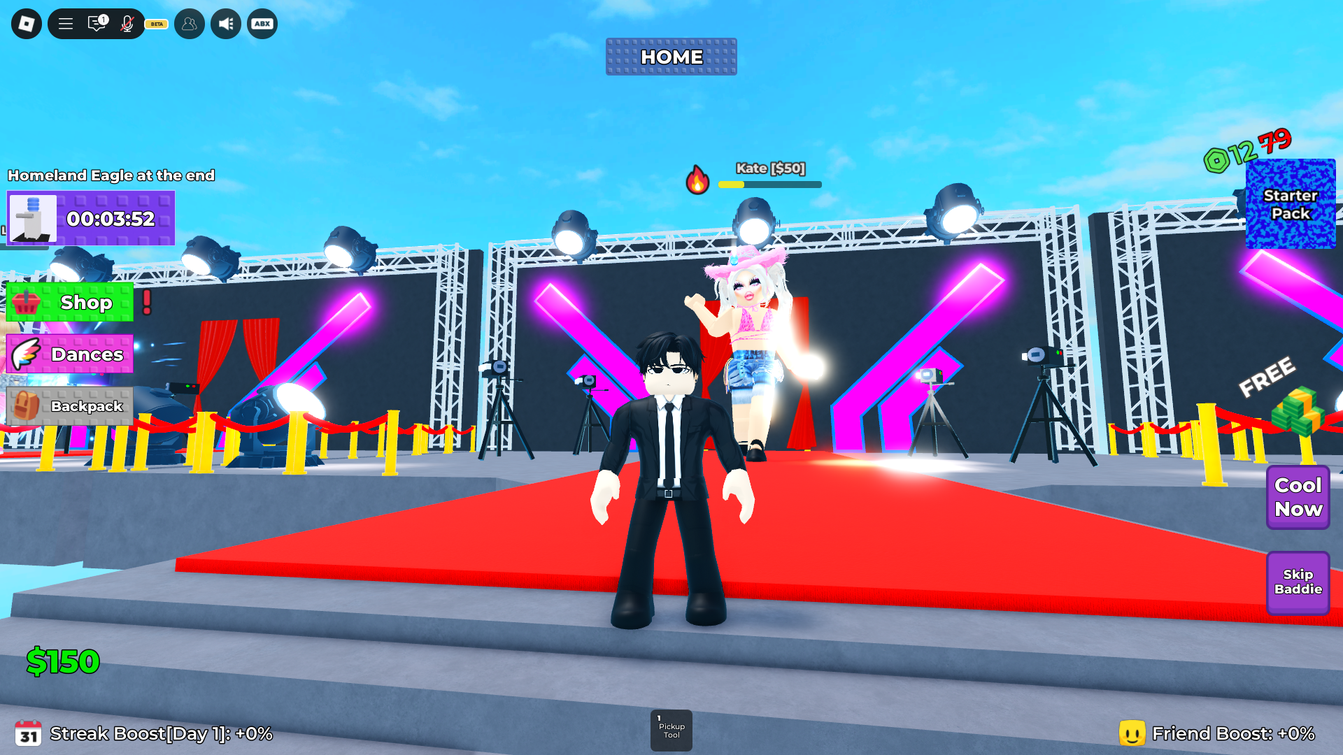Cool a Baddie (Image via Roblox Corporation)