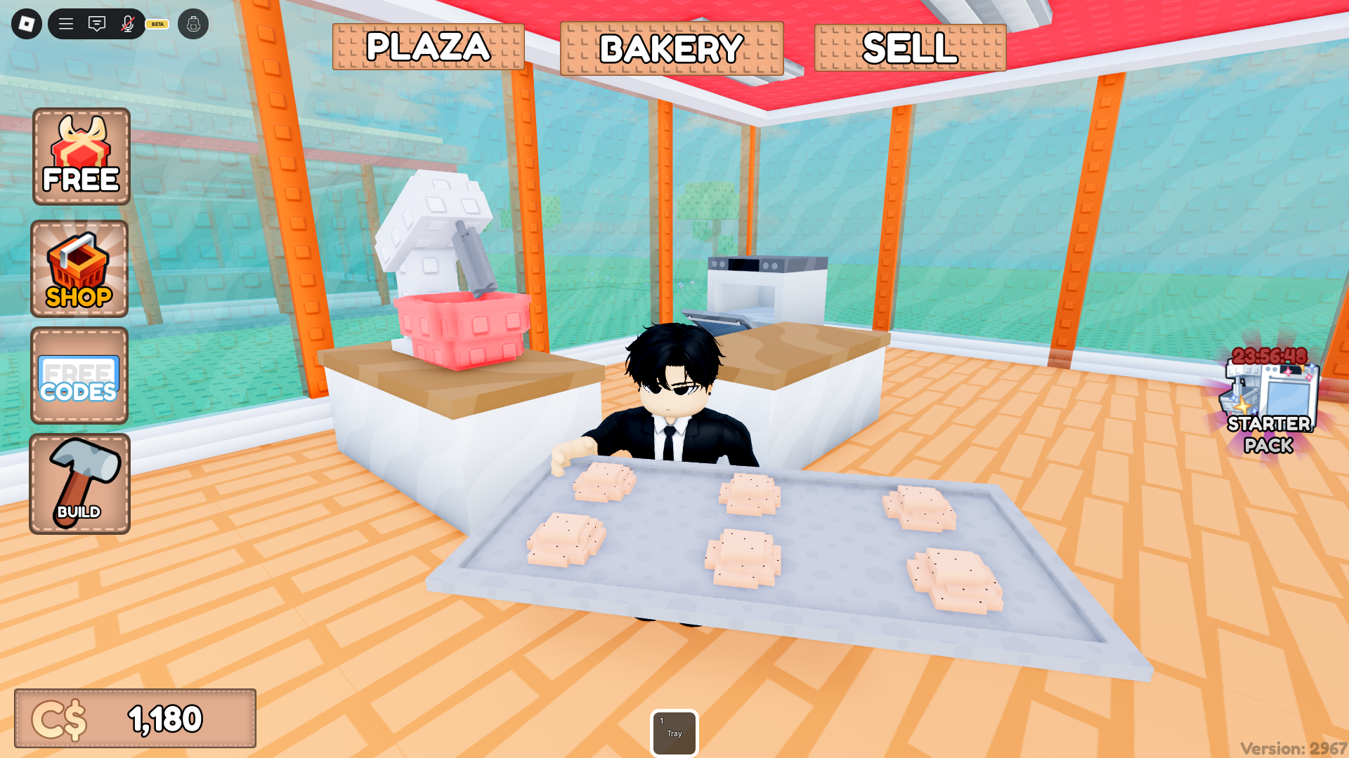 Bake a Cookie (Image via Roblox Corporation)