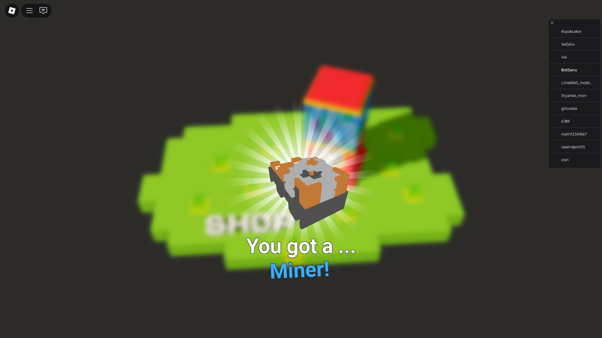 Buying new parts (Image via Roblox Corporation)