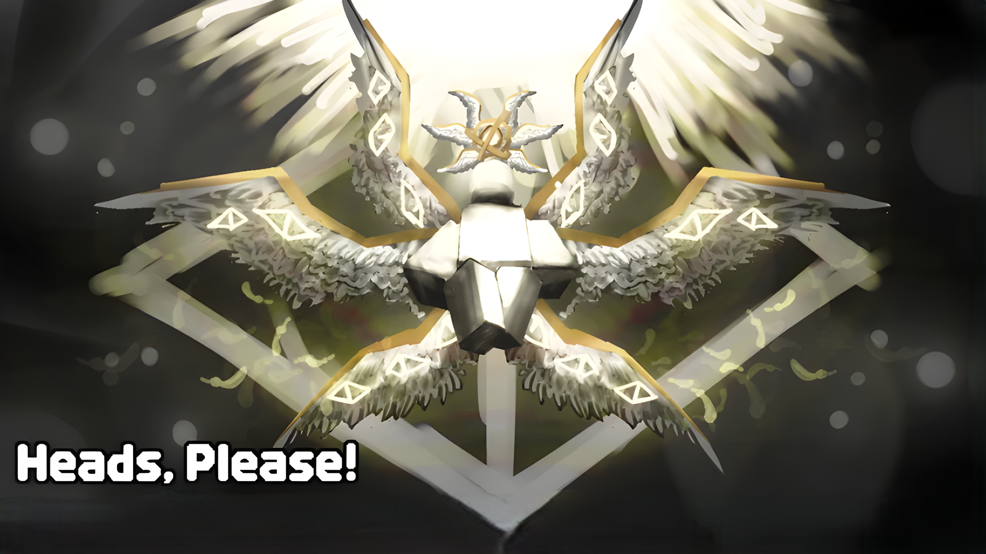 Blackhole & Seraphim Coin in Heads Please (Image via Roblox Corporation)