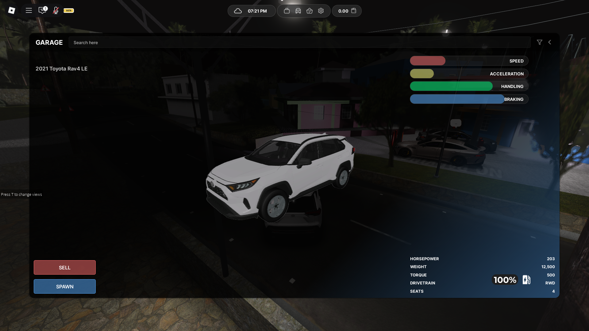 Buying new cars (Image via Roblox Corporation)