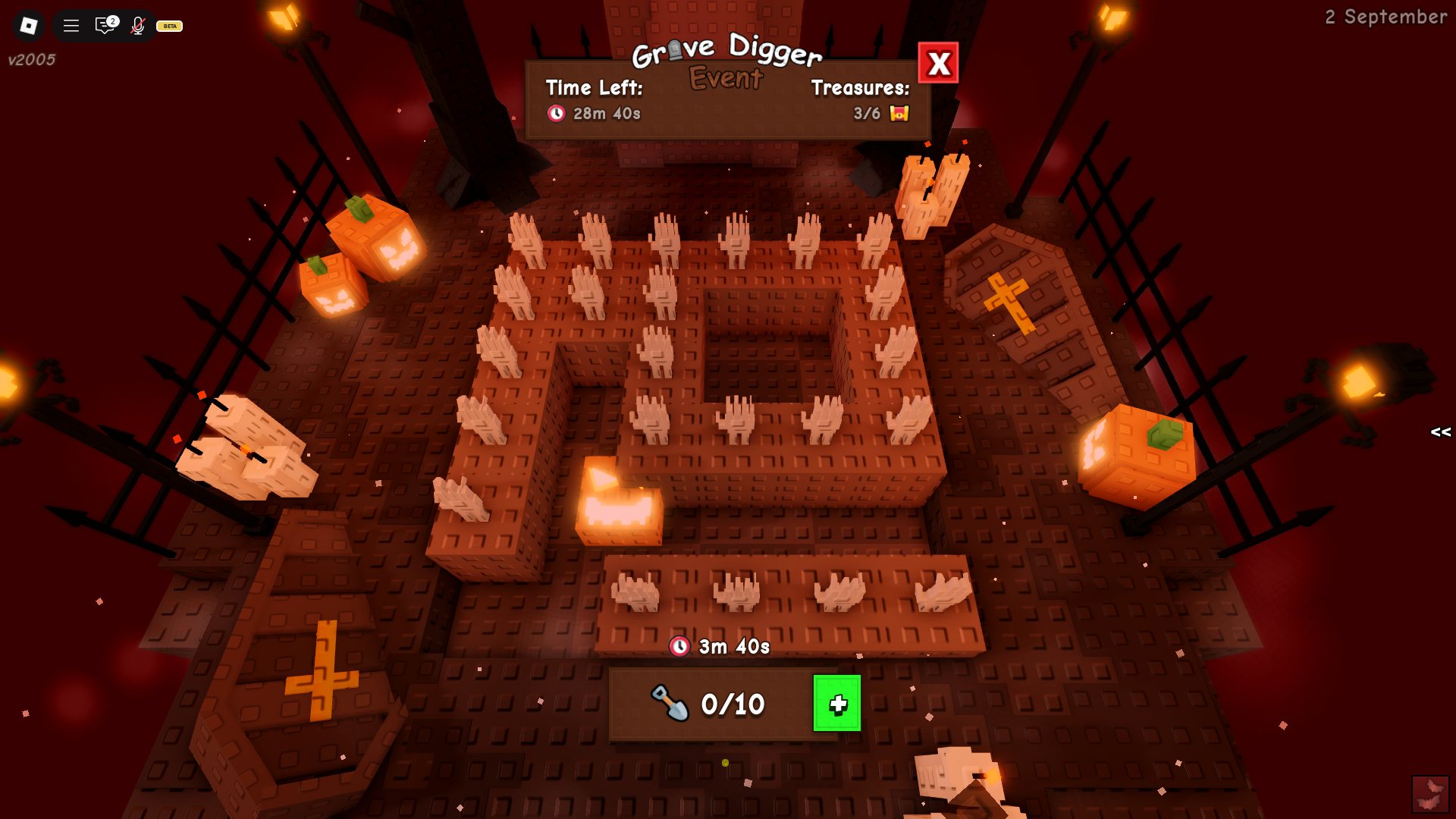 Out of digs (Image via Roblox Corporation)