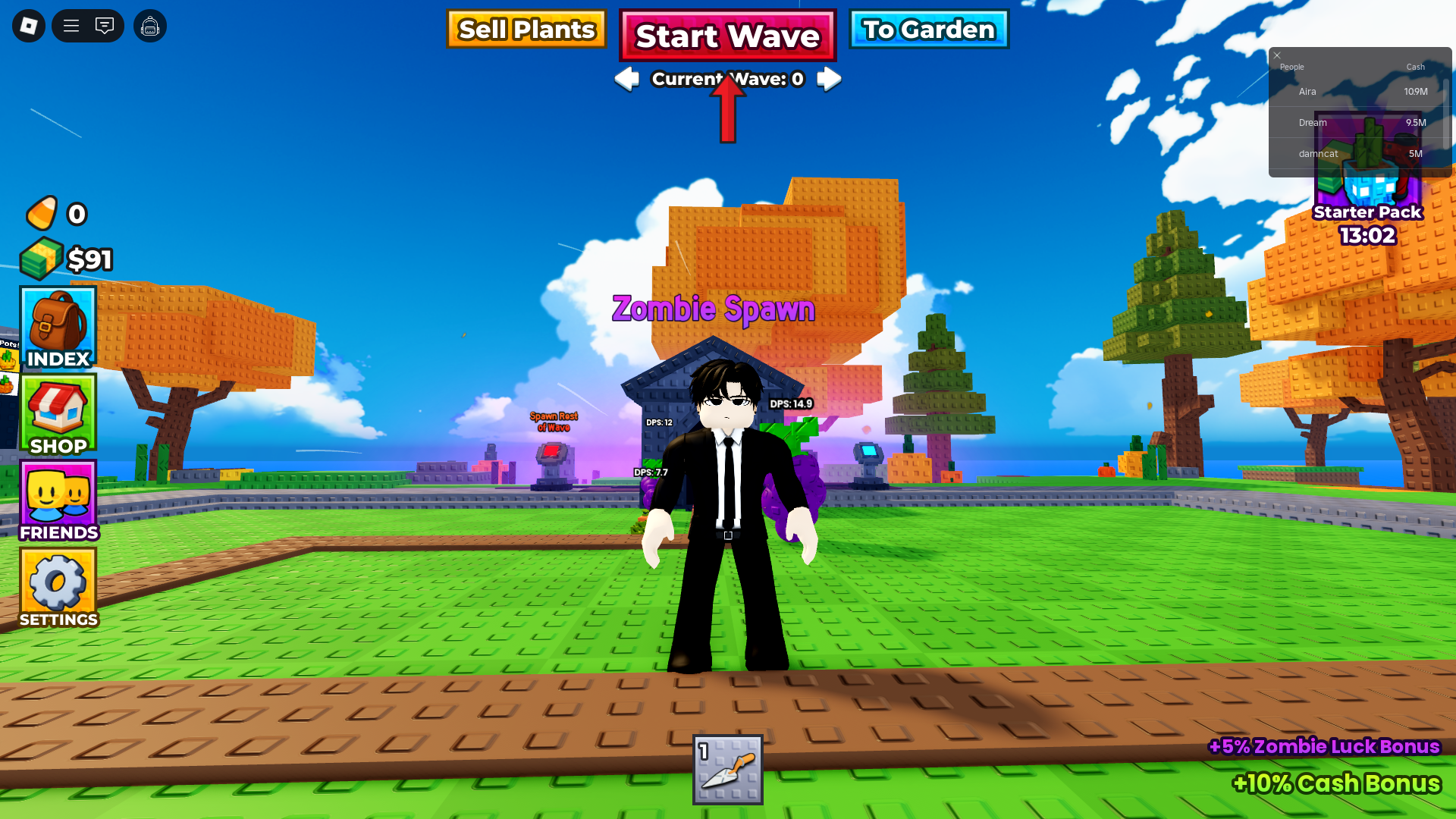 My Garden Army (Image via Roblox Corporation)
