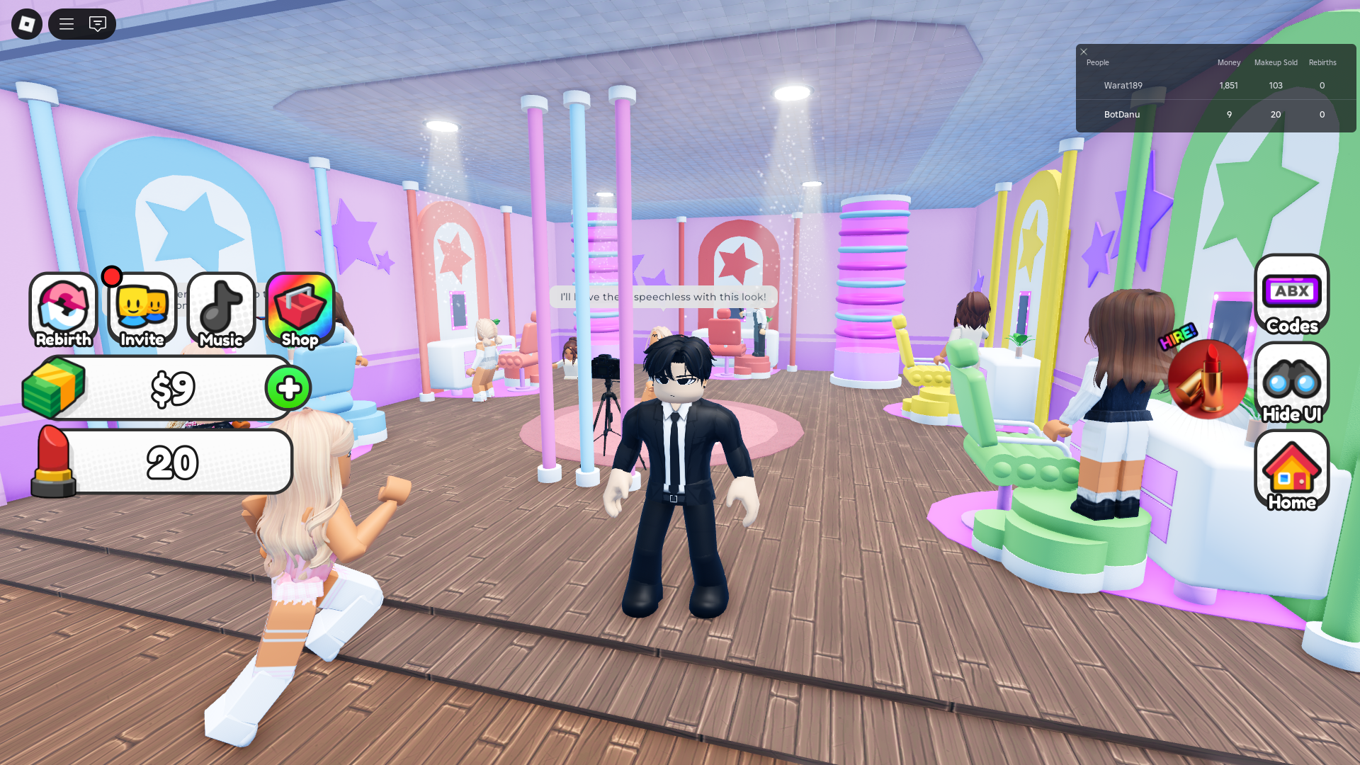 Glowing Up Tycoon (Image via Roblox Corporation)