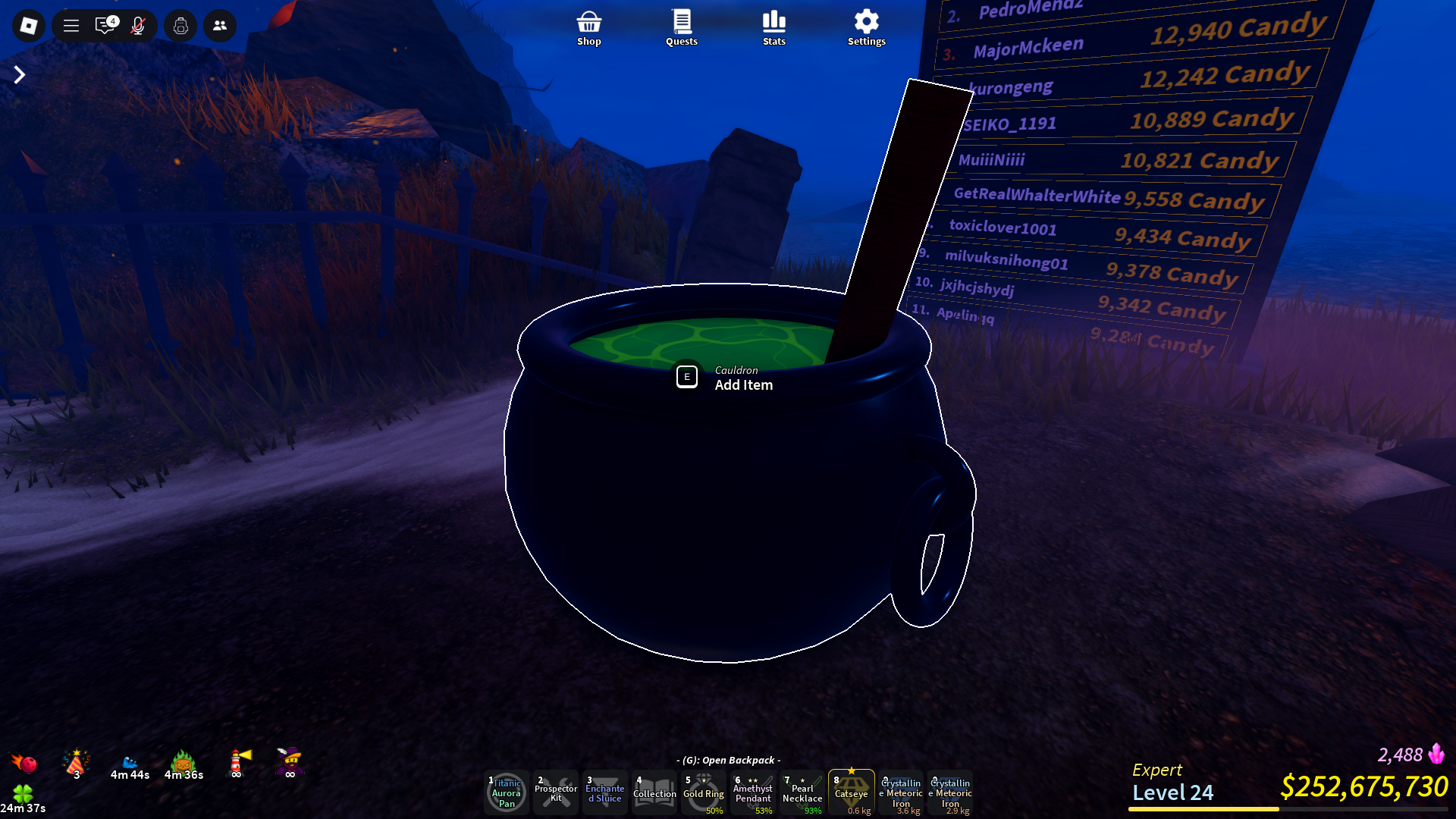 Cauldron (Image via Roblox Corporation)