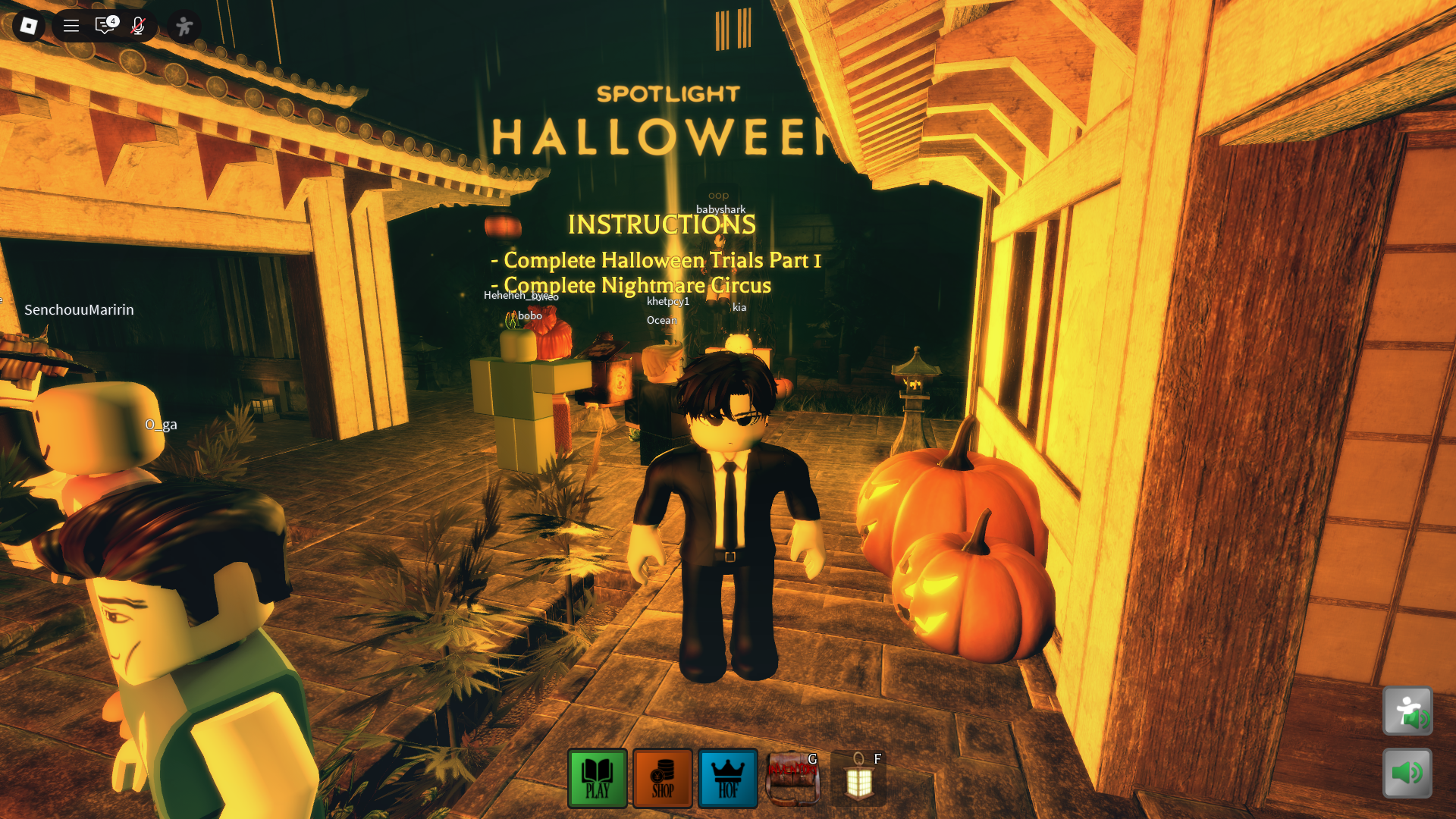 Halloween Spotlight The Mimic (Image via Roblox Corporation)