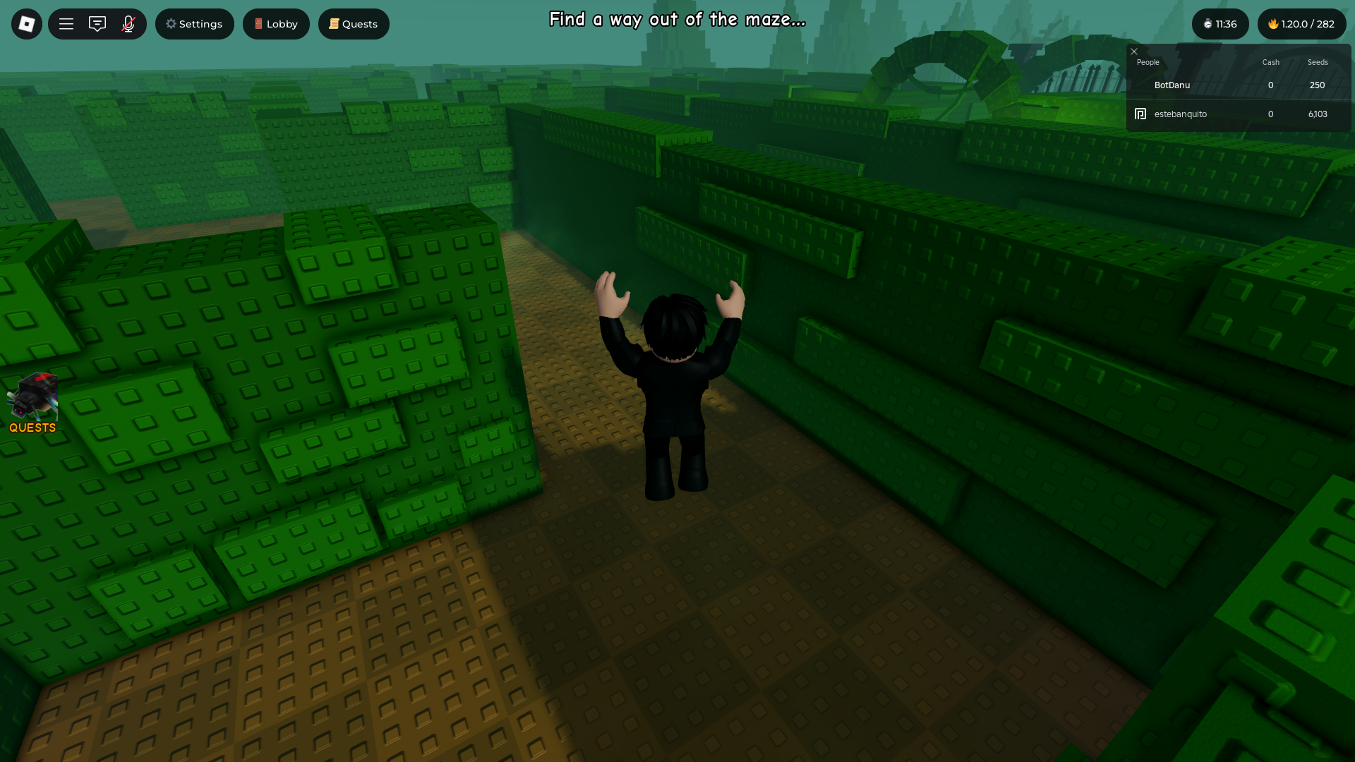 Maze (Image via Roblox Corporation)