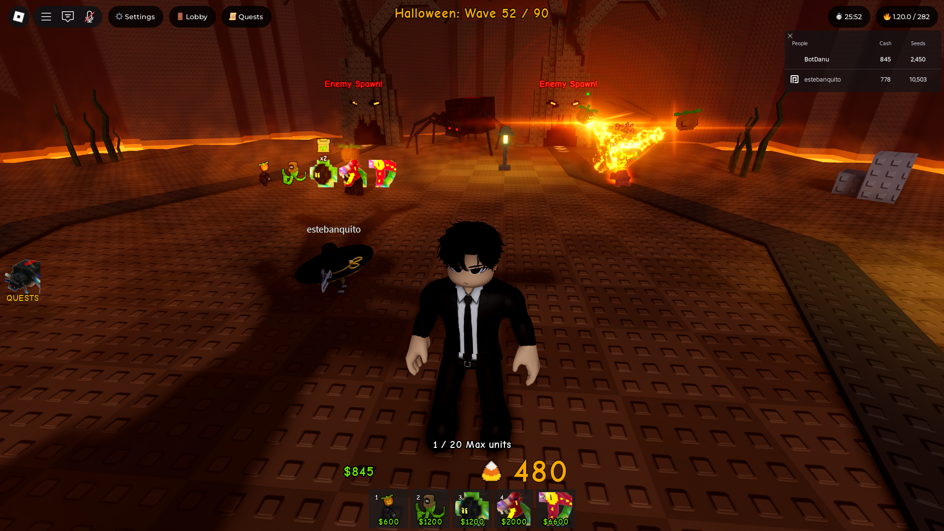 The Lair (Image via Roblox Corporation)
