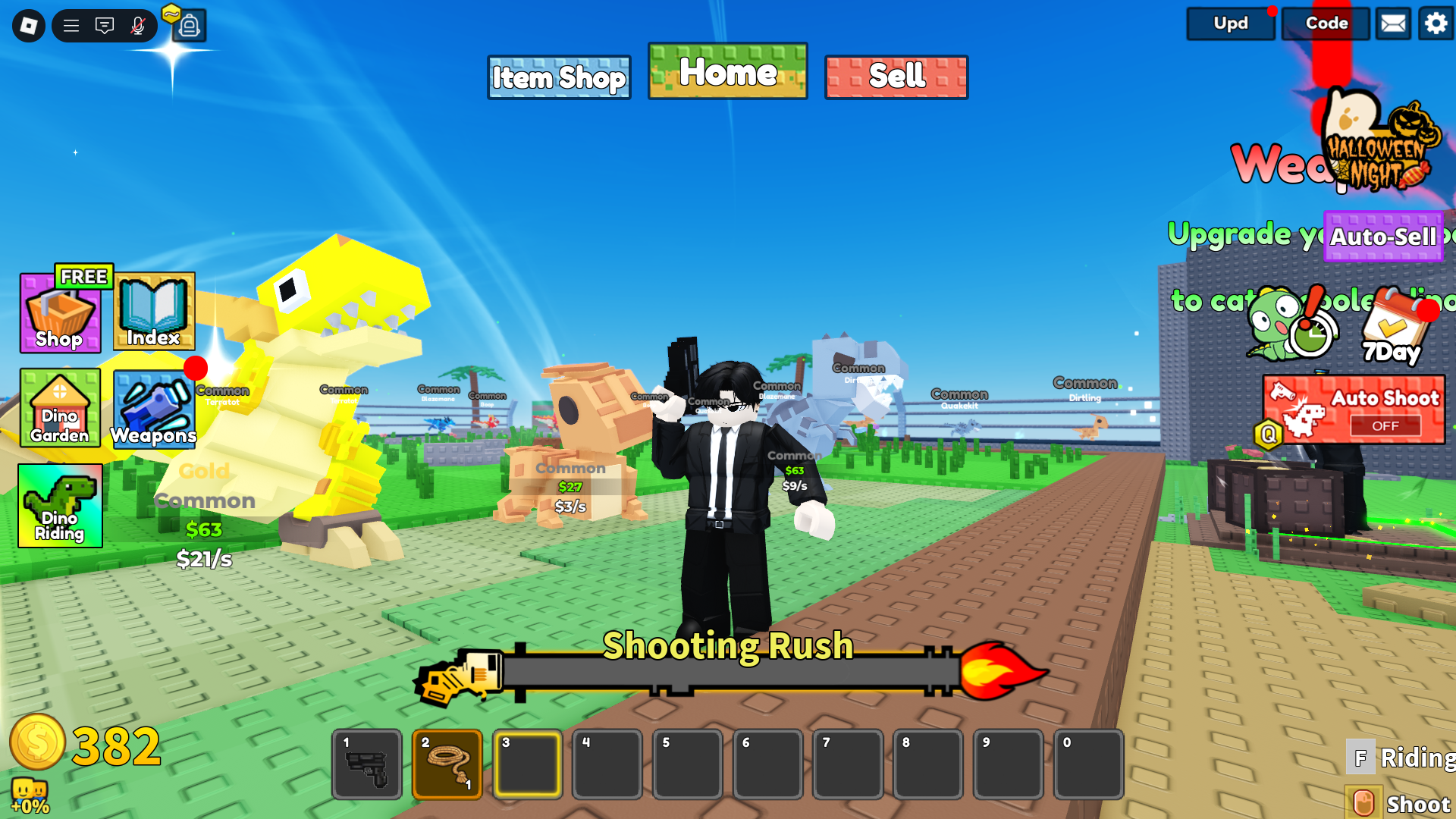 Catch and Build a Dinosaur Garden (Image via Roblox Corporation)