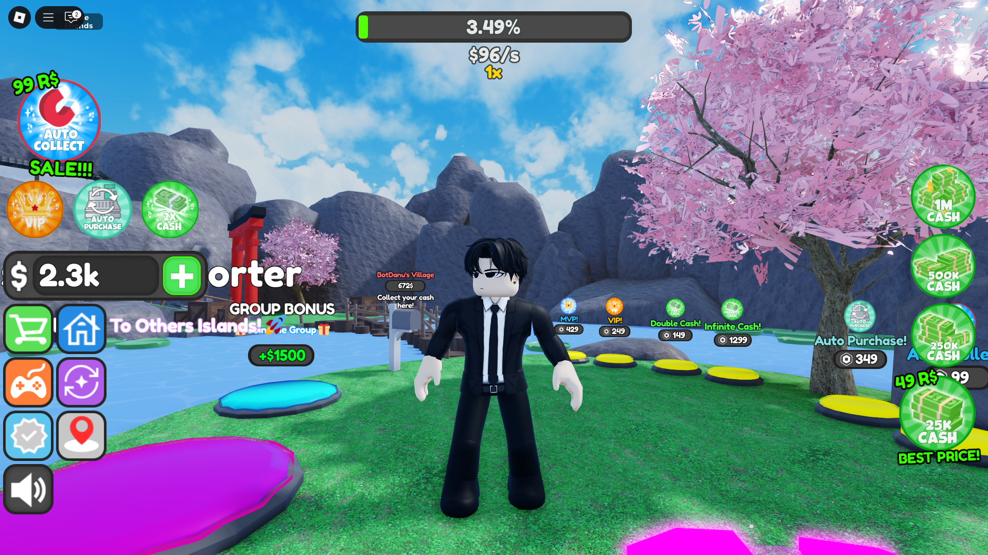 Japanese Village Tycoon (Image via Roblox Corporation)