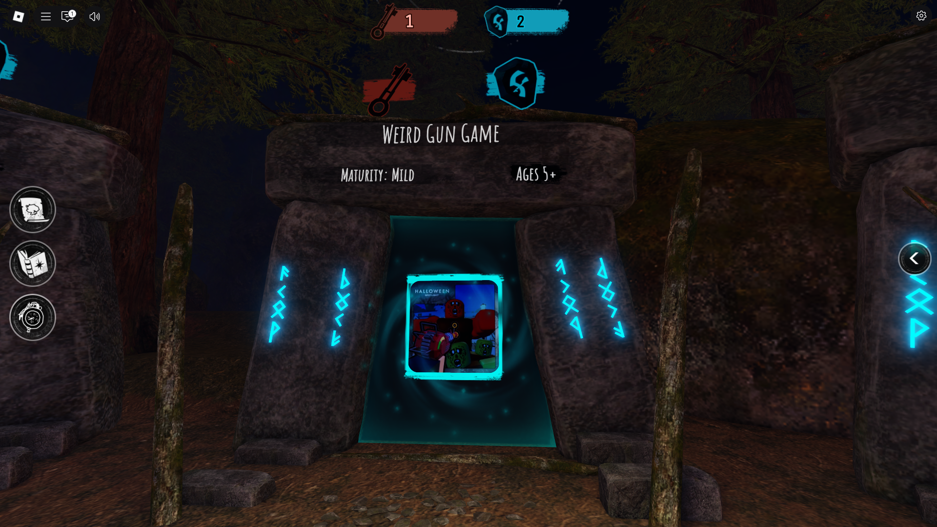 Halloween Spotlight Weird Gun Game Guide (Image via Roblox Corporation)