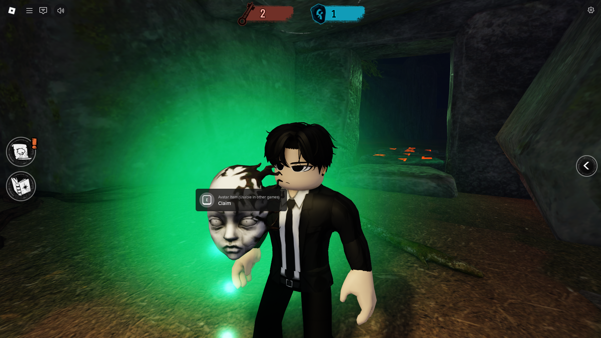Vengeful Visage In Halloween Spotlight (Image via Roblox Corporation)