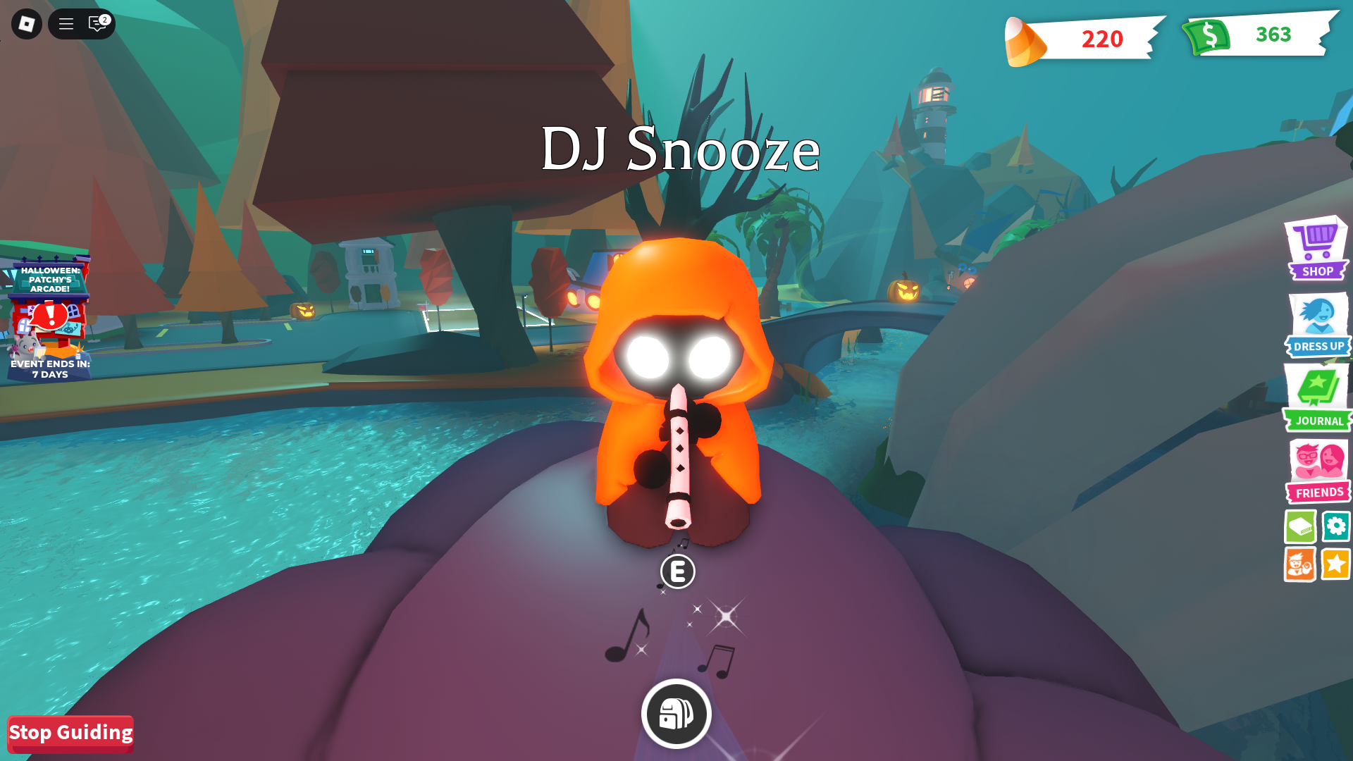 DJ Snooze Pet in Adopt Me (Image via Roblox Corporation)