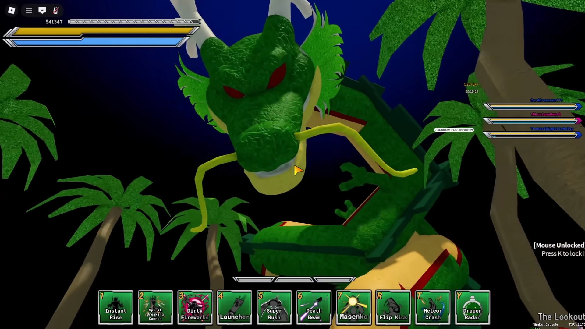 Shenron in Final Stand Remastered (Image via Roblox Corporation)