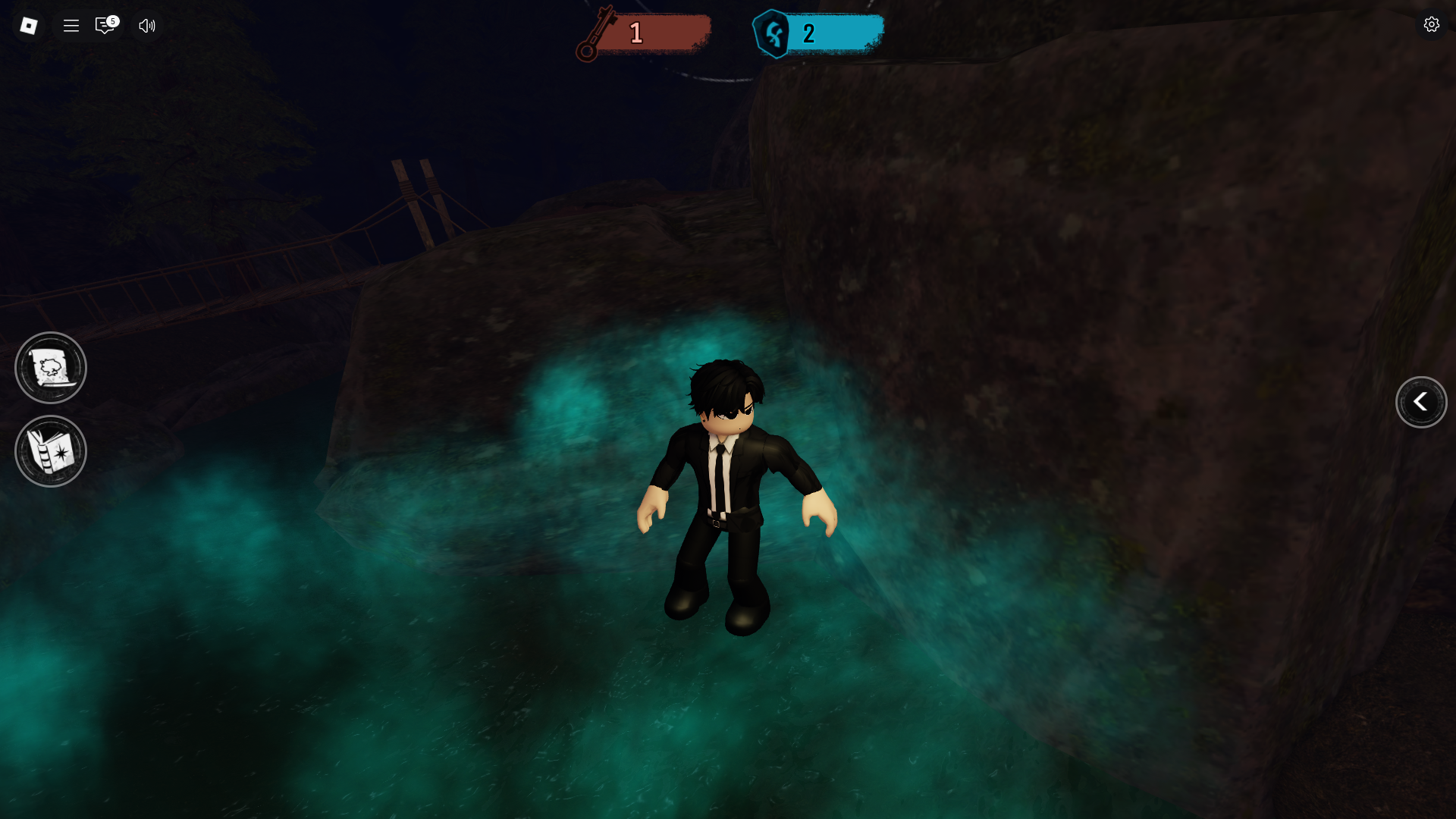 Ghost bridge (Image via Roblox Corporation)