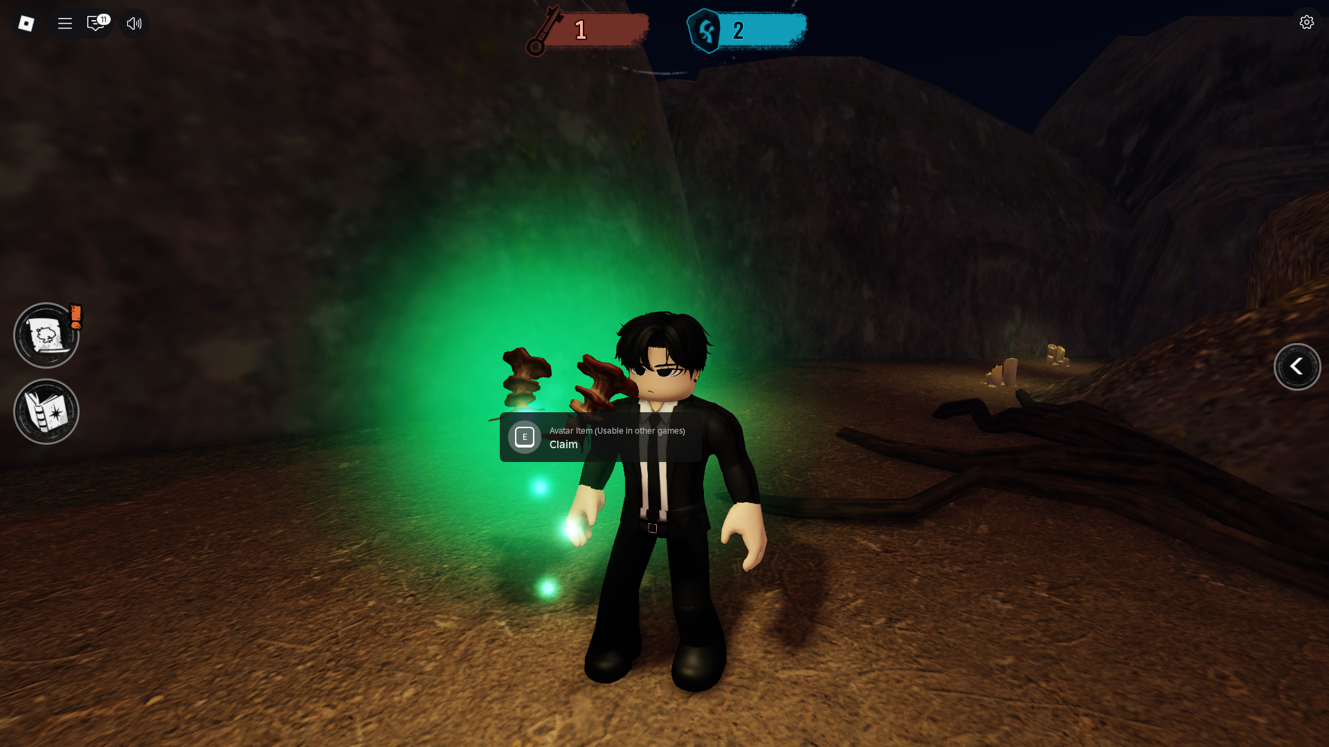 Horns of the Mycomancer in Halloween Spotlight (Image via Roblox Corporation)