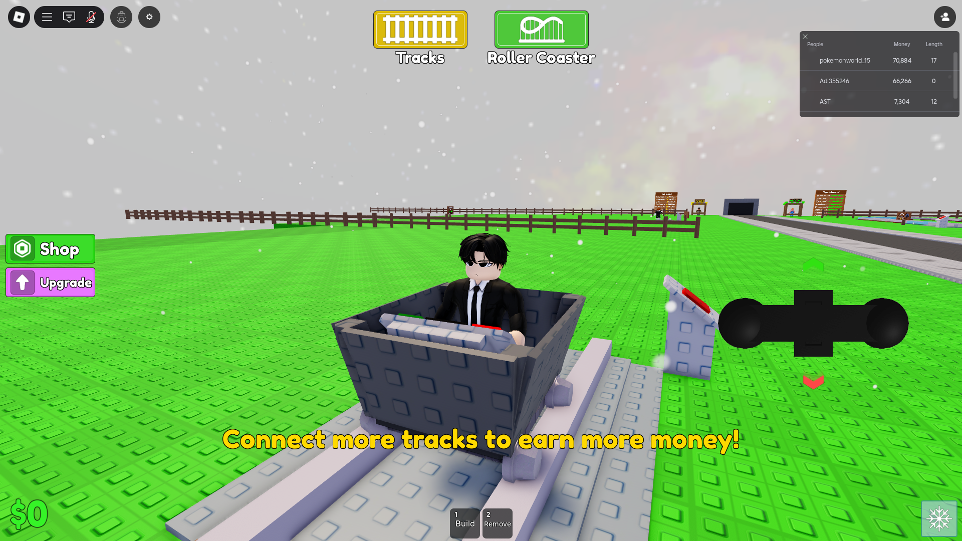 Build a Roller Coaster (Image via Roblox Corporation)