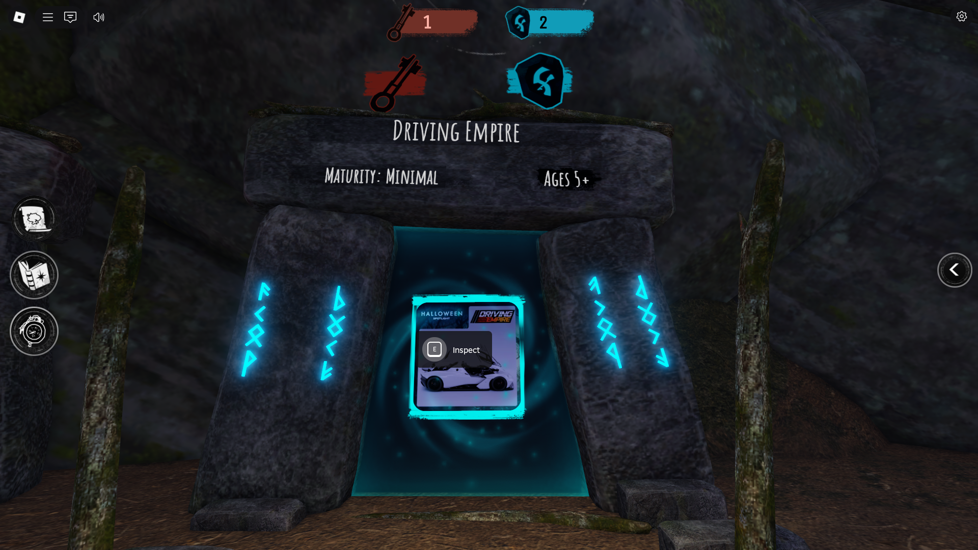 Halloween Spotlight Driving Empire (Image via Roblox Corporation)