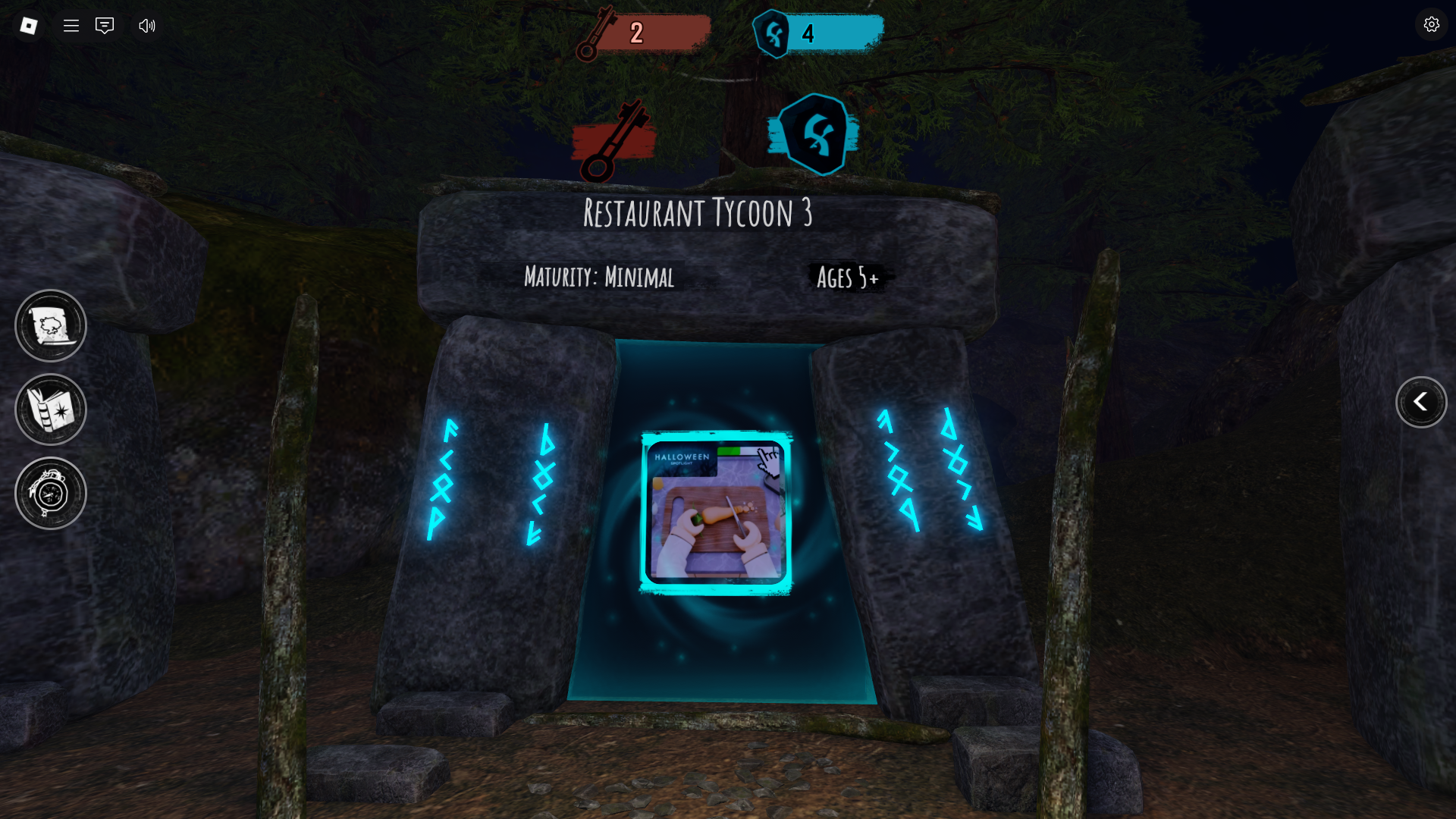 Halloween Spotlight Restaurant Tycoon 3 (Image via Roblox Corporation)