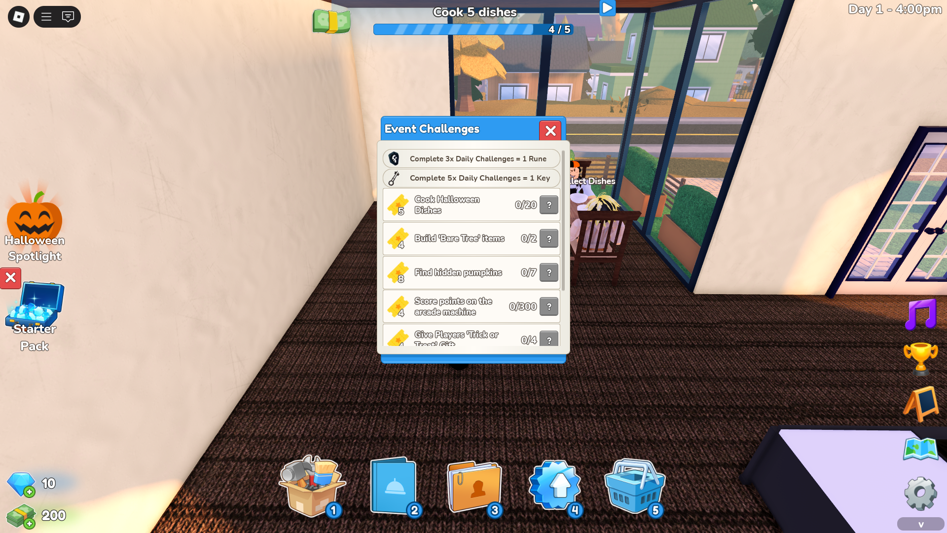 Daily quests (Image via Roblox Corporation)