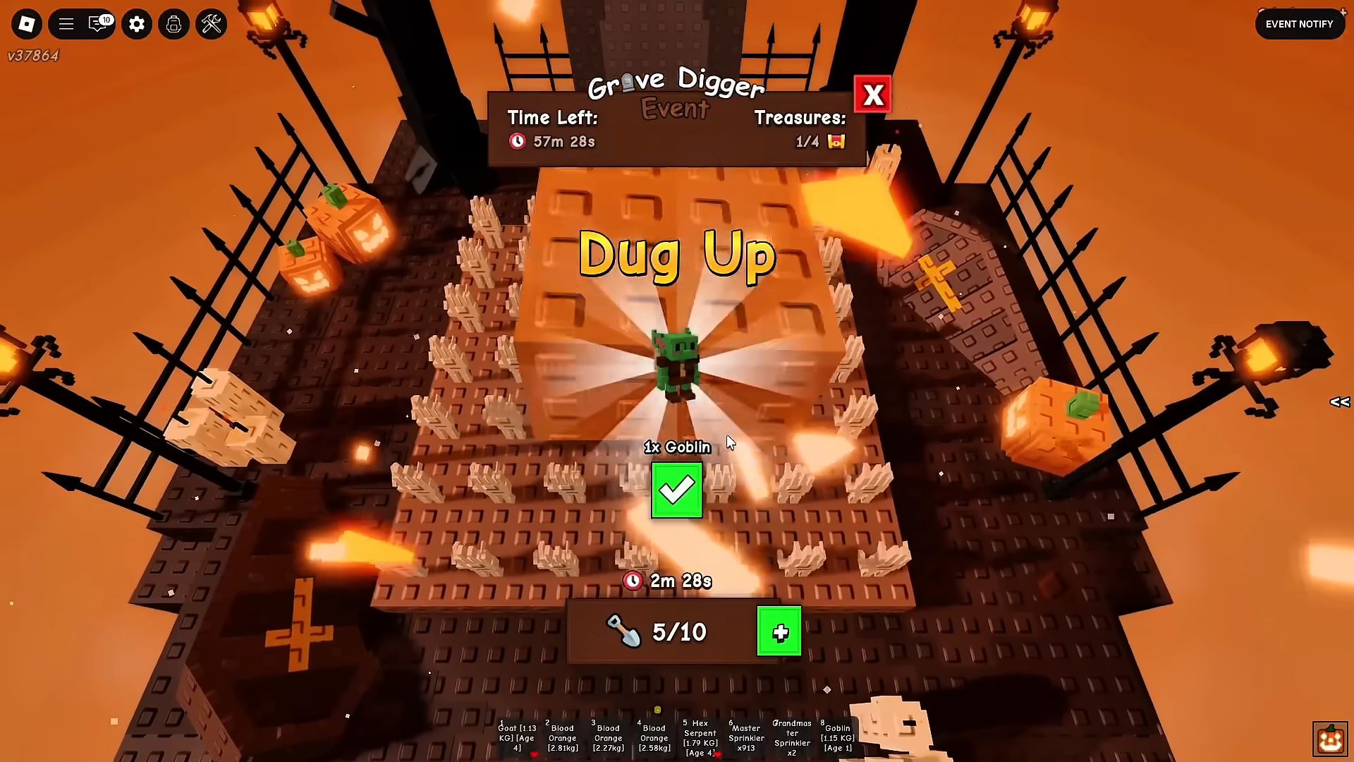 Digging Goblin Pet (Image via Roblox Corporation)