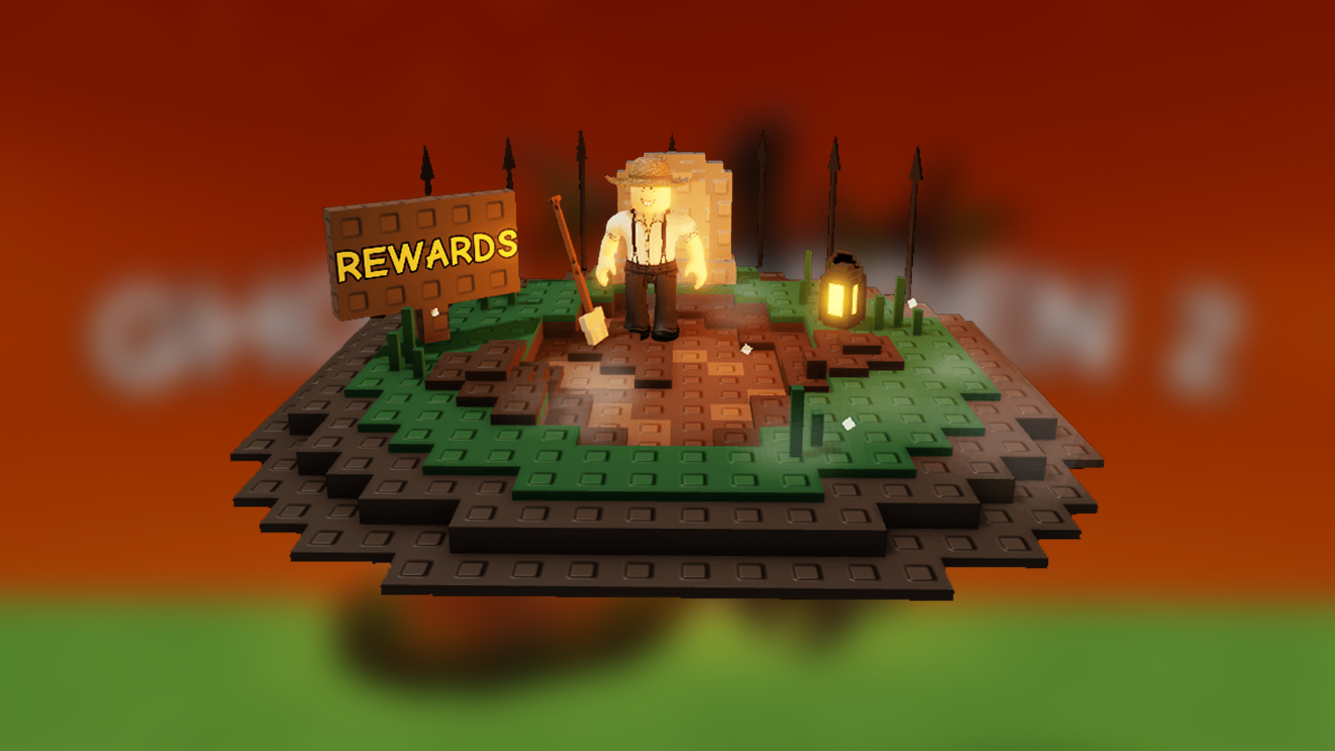 Grave Digging Island (Image via Roblox Corporation)