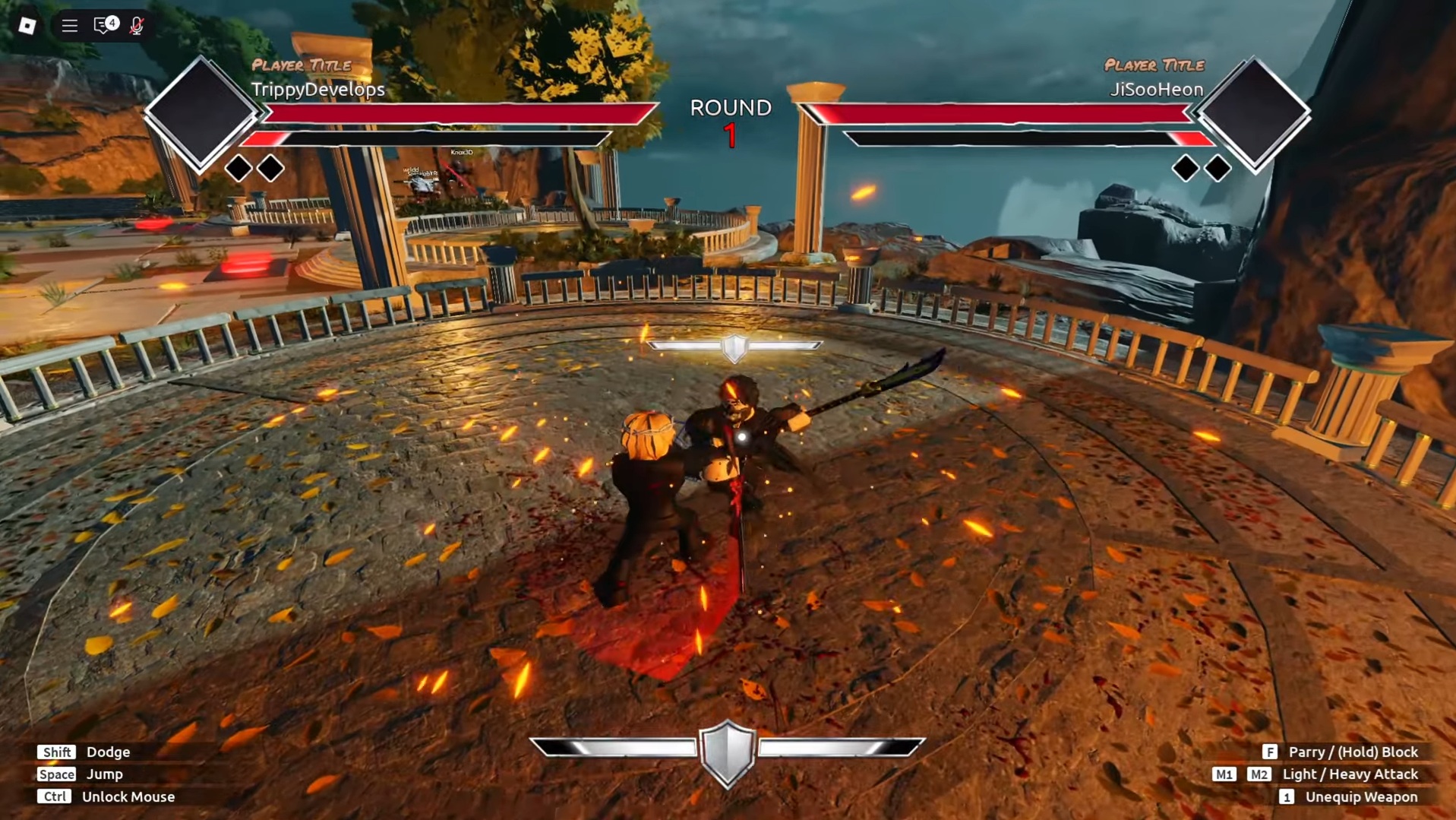 Dueling Grounds offers intense PvP action